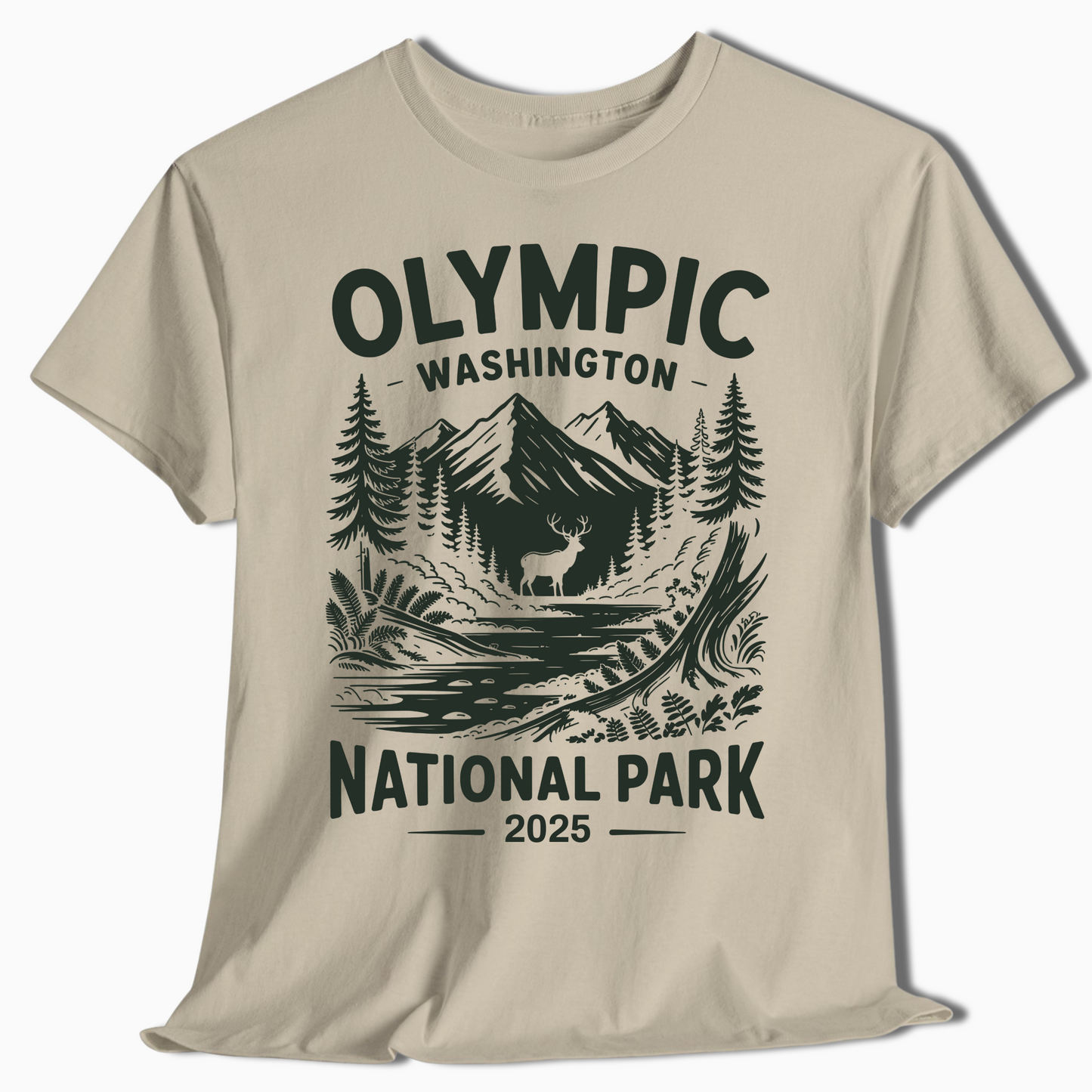 Olympic National Park Washington Tee - t370a25