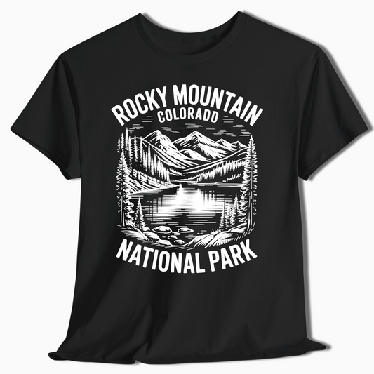 Rocky Mountain National Park Colorado Hiking Shirt – t296a25