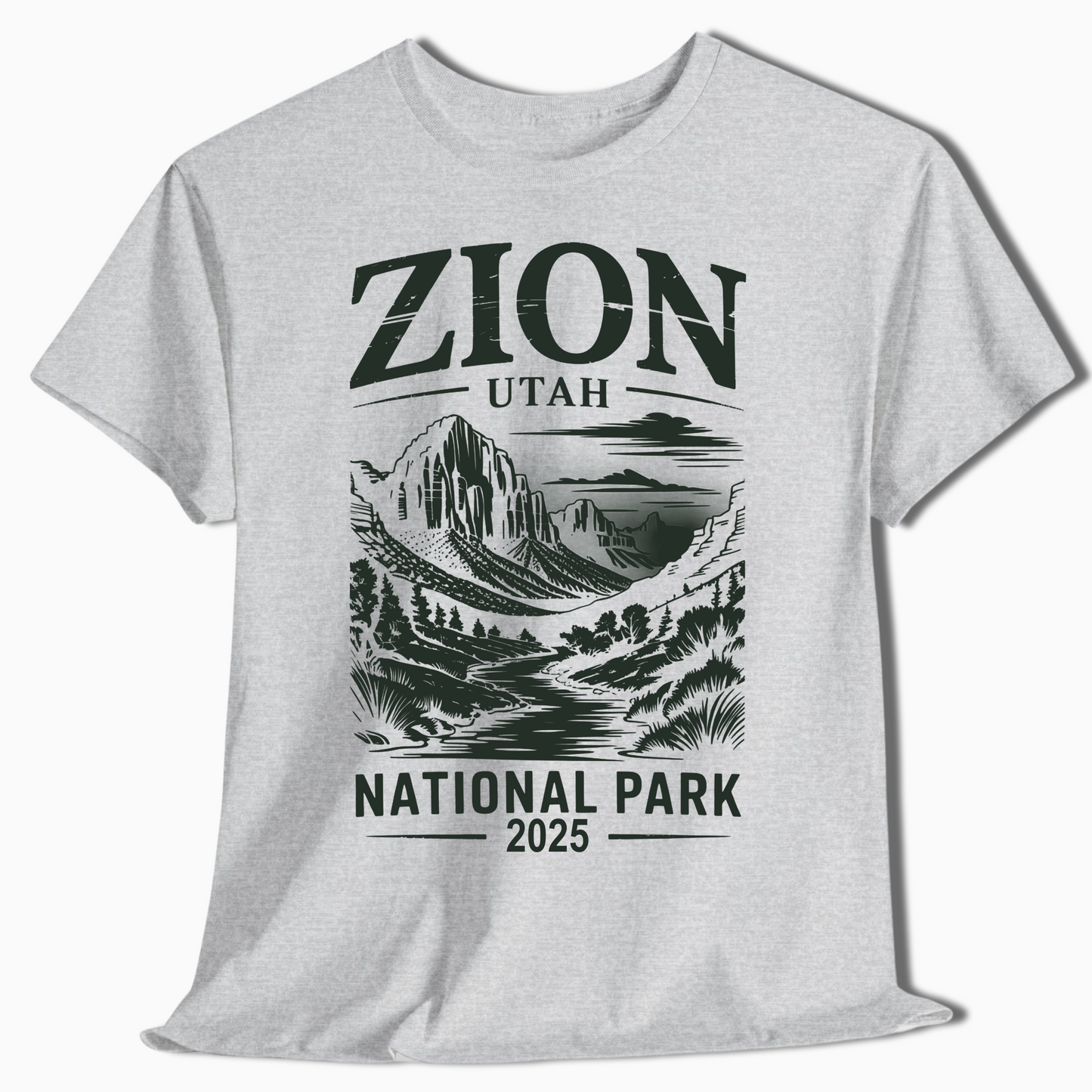 Zion National Park Shirt with Custom Year – Trail Shirt – t290a25