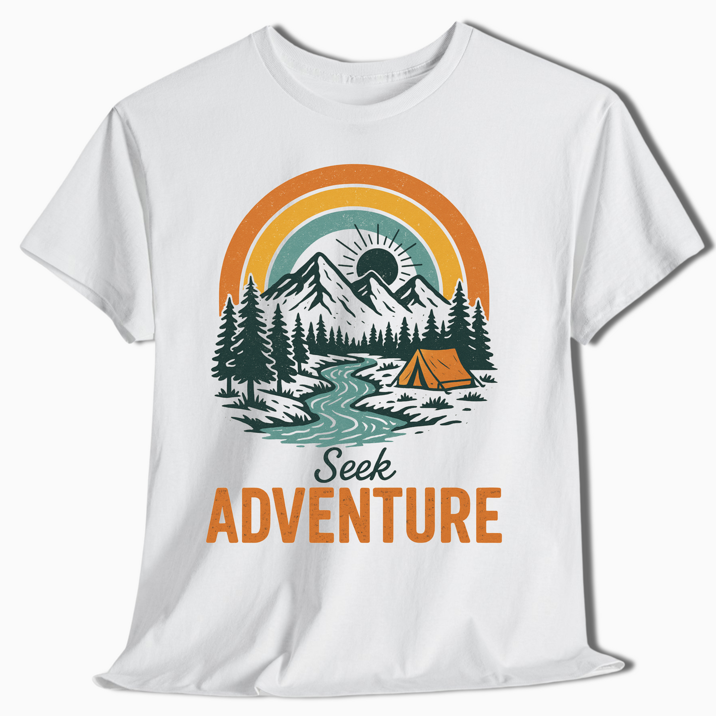 Seek Adventure Camping Shirt - t432a25