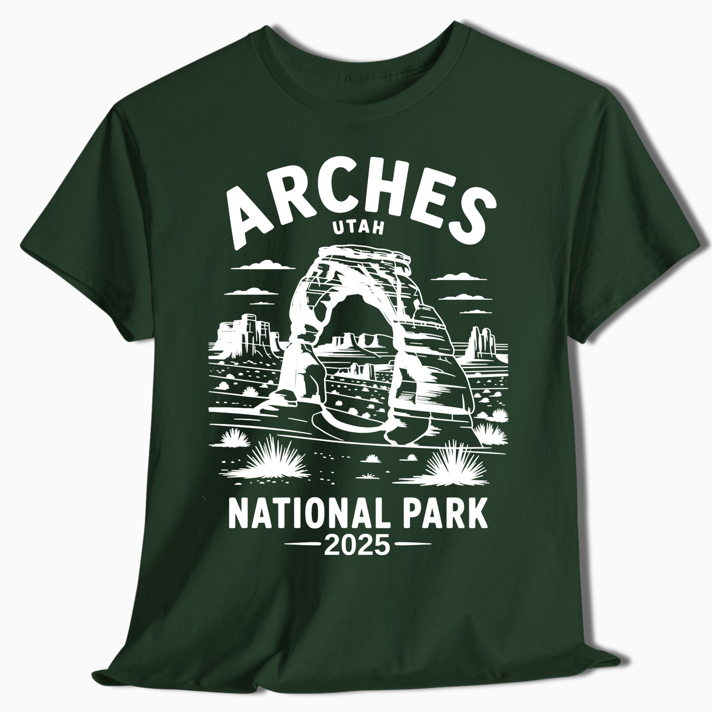 Arches National Park Utah Shirt - Custom Year Design - t302a25