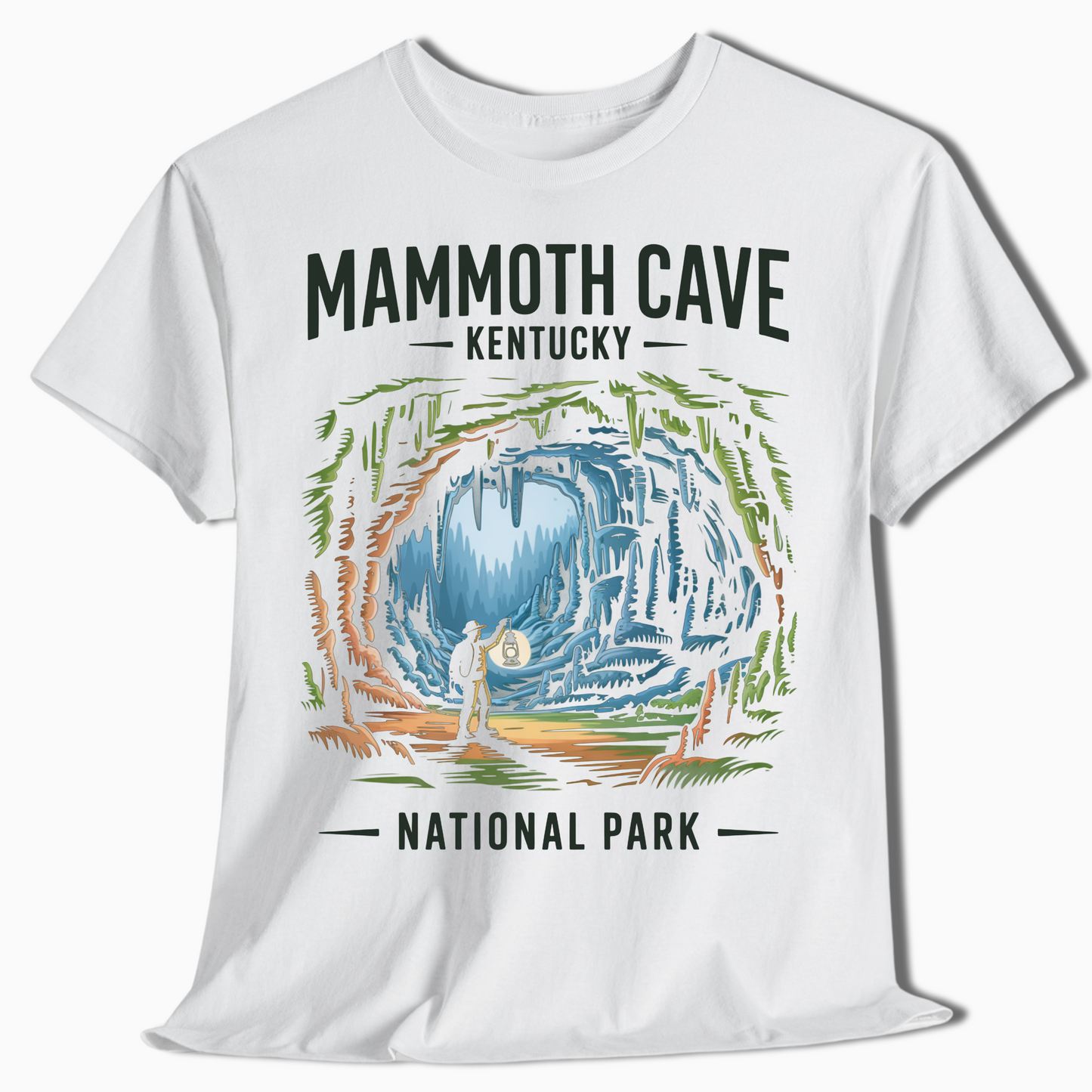 Mammoth Cave Color T-Shirt - National Park Souvenir Gift - t341a25