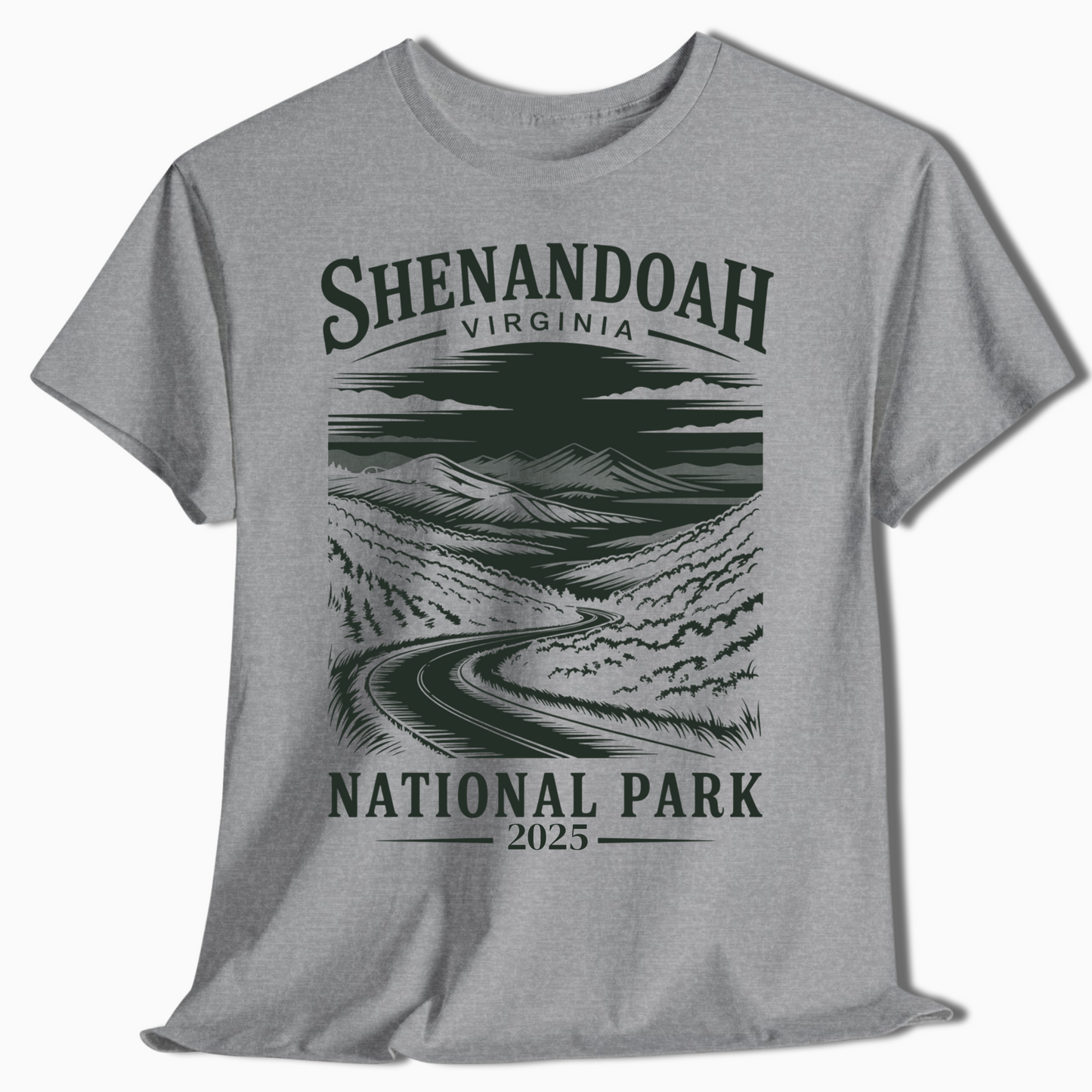 Shenandoah National Park 2025 T-Shirt - Custom Hiker Gift - t343a25