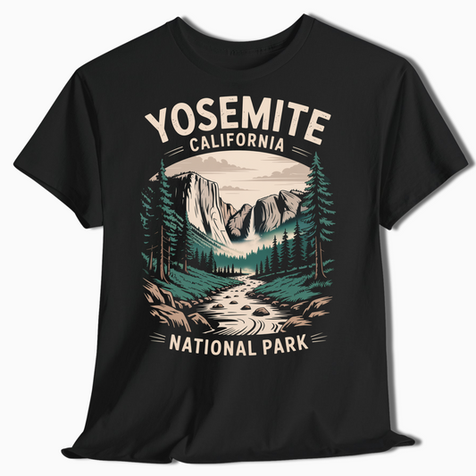 Yosemite National Park T-Shirt for Outdoor Lovers - t285a25