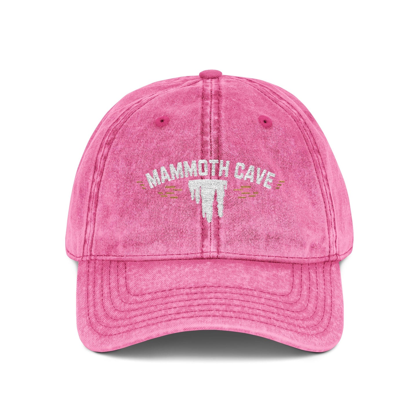 Mammoth Cave Cap with Modern Stalactite Design - t397a25