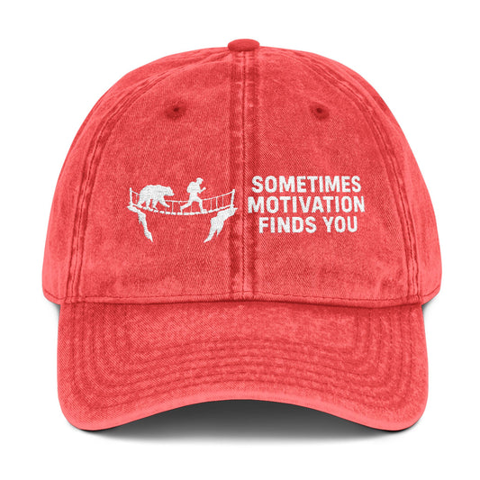 Motivational Trail Hiking Cap - t271a25