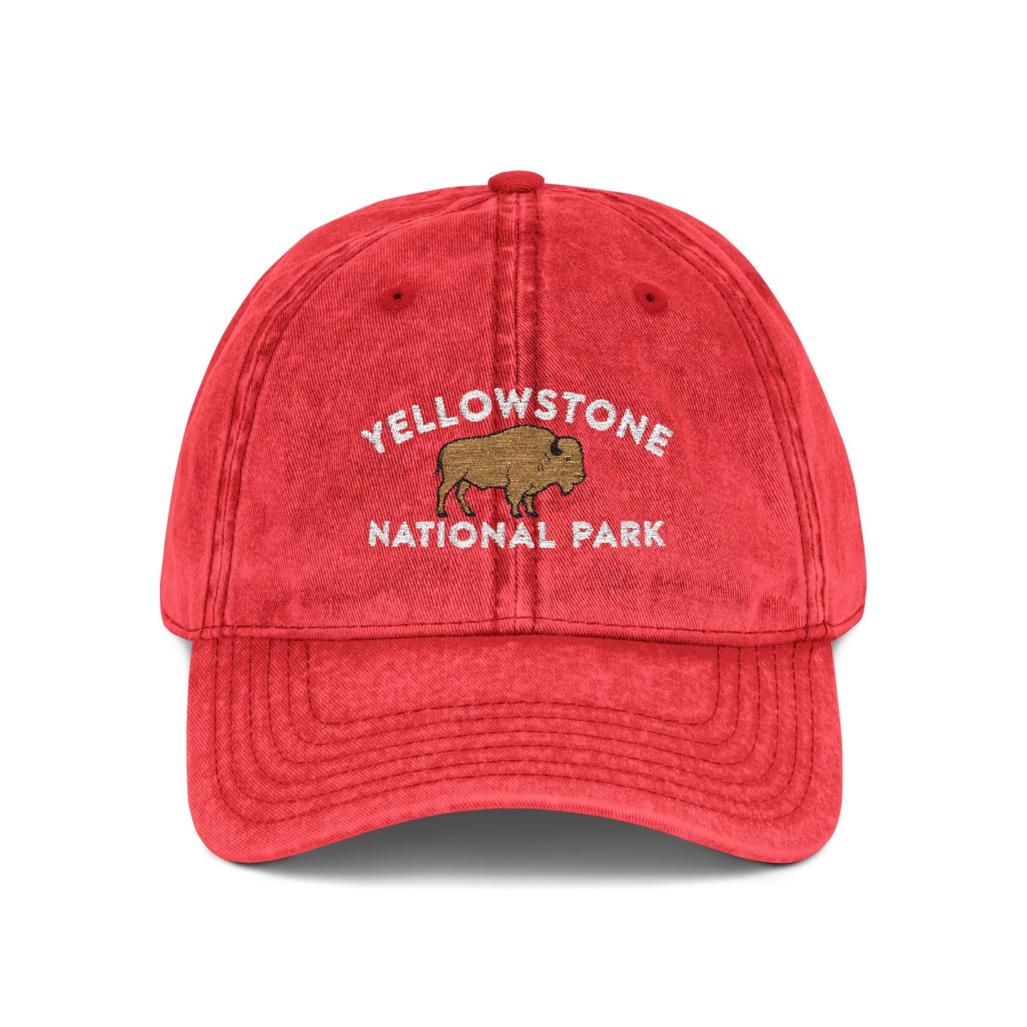 Western Bison Cap for Outdoor Lovers and National Park Fans - t313a25