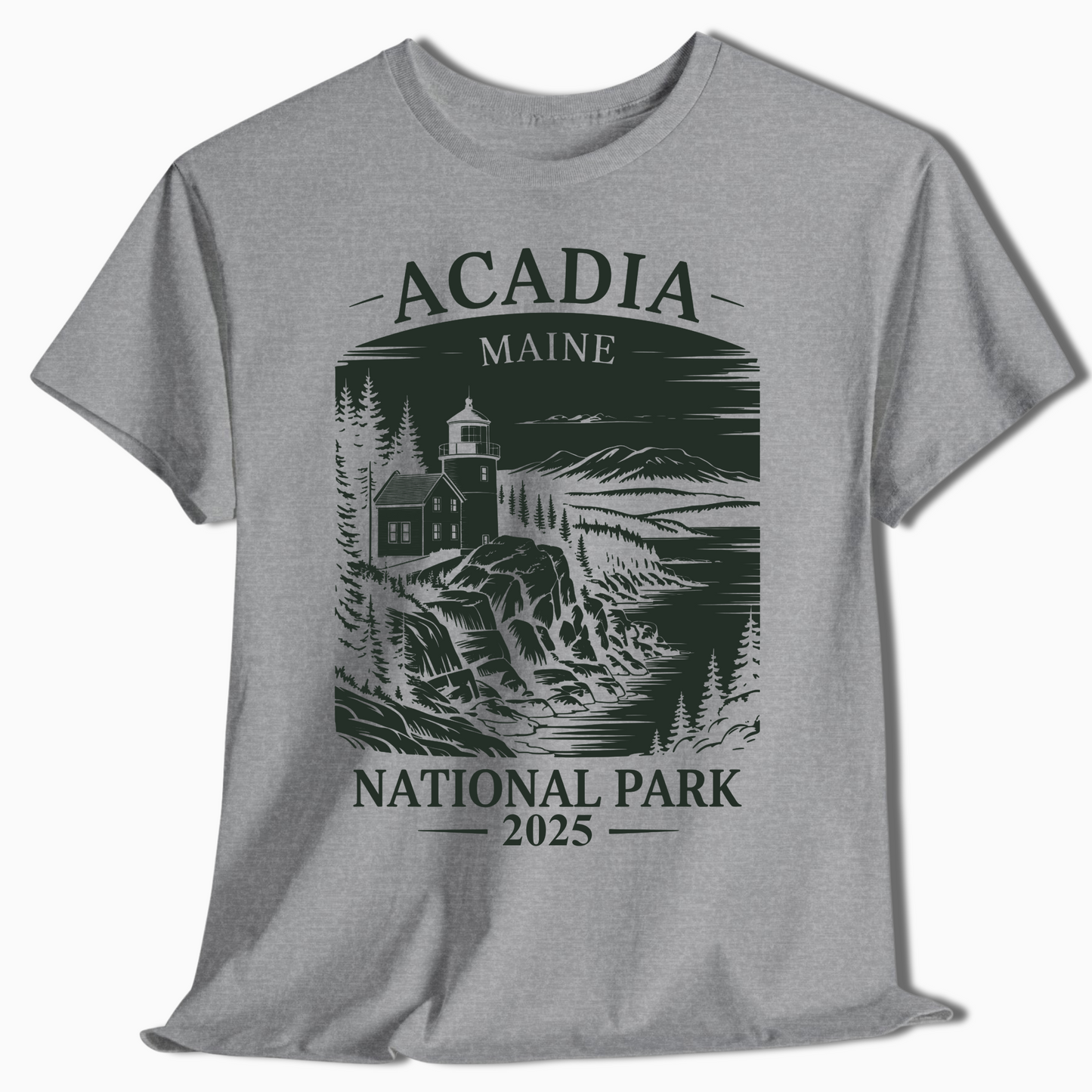 Acadia National Park Maine Shirt - Custom Year Option - t305a25