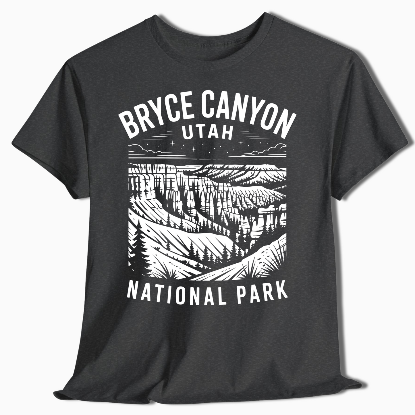 Bryce Canyon National Park T-Shirt - Hoodoo Trail Gift - t352a25