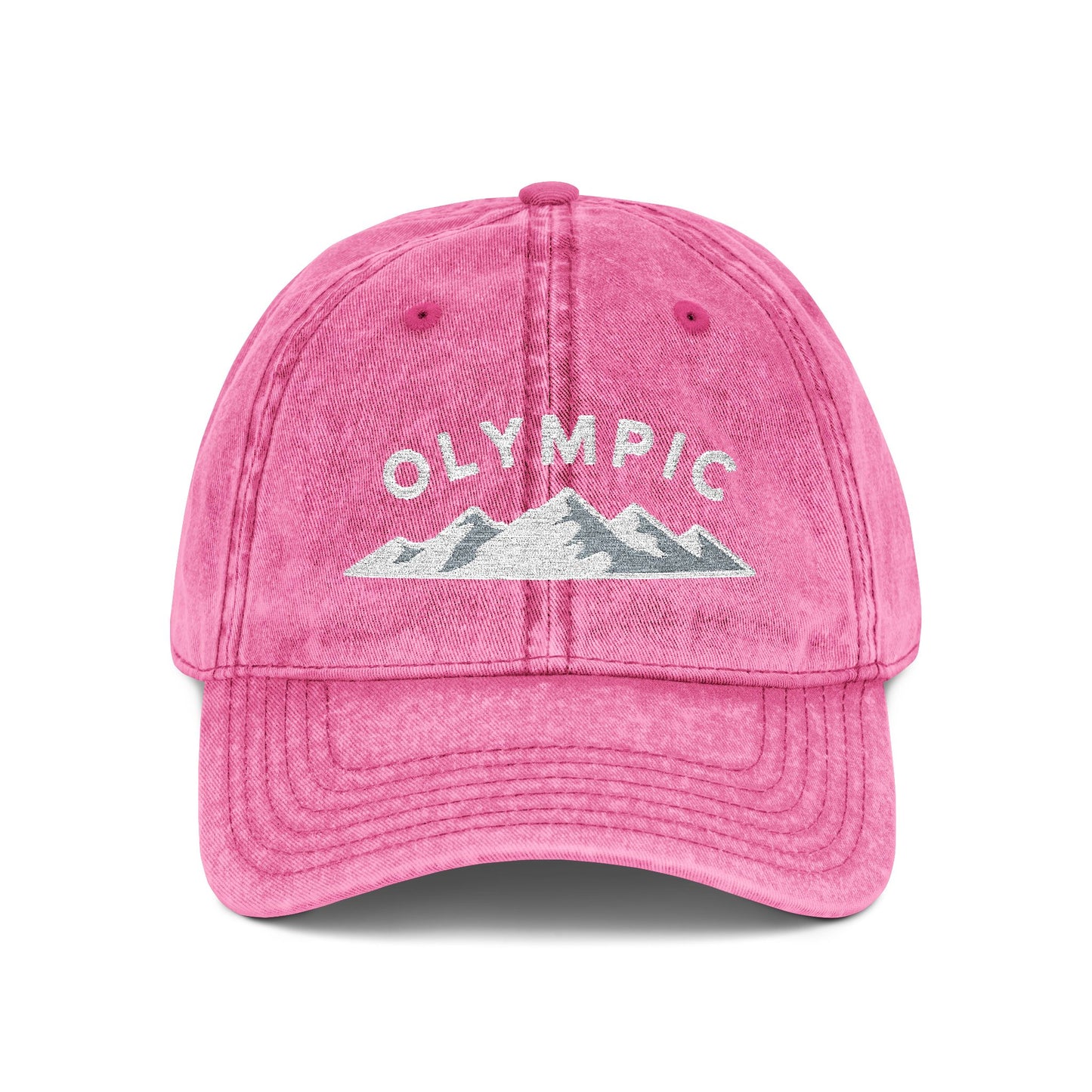 Olympic National Park Cap - Minimalist Mountain Design - t392a25