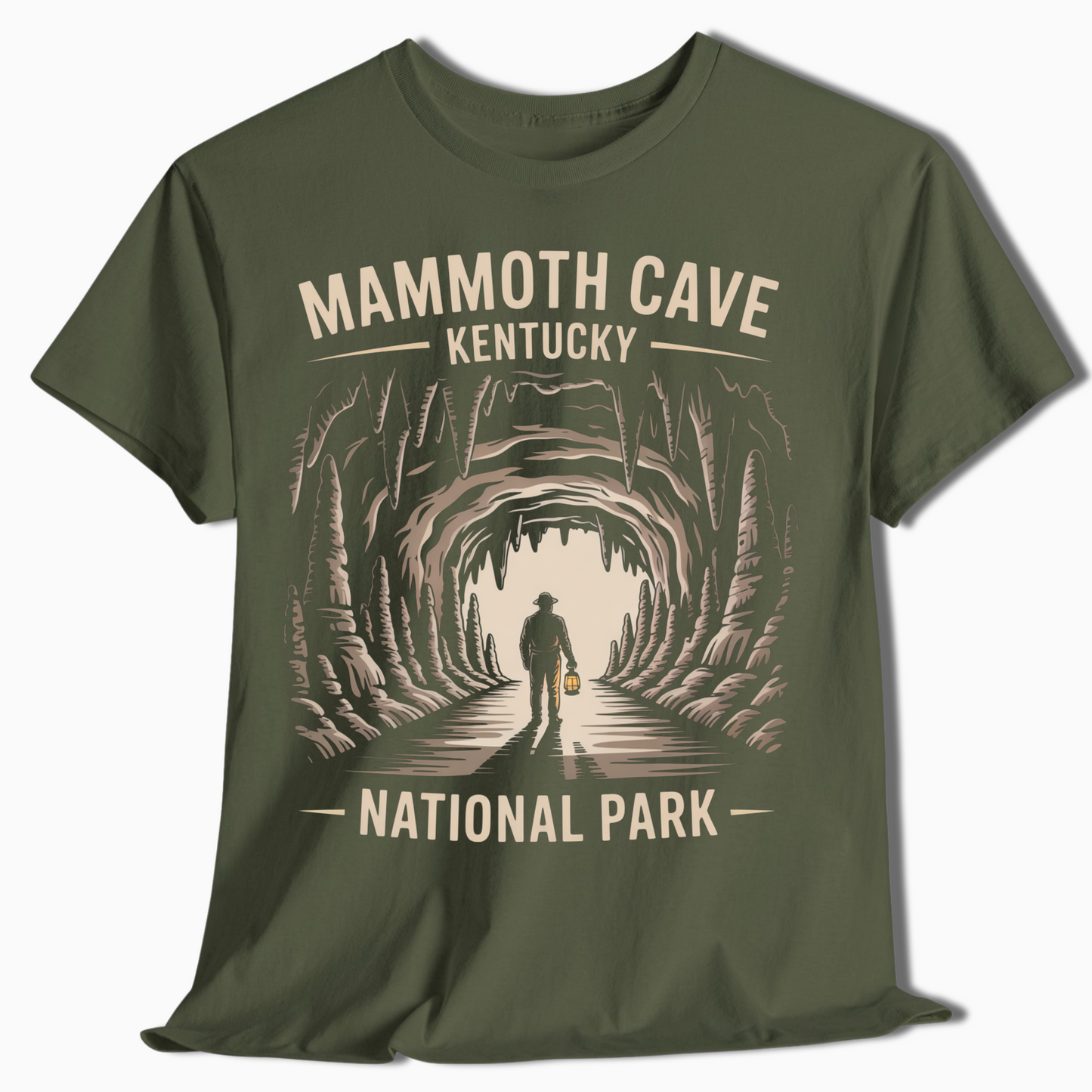 Mammoth Cave Kentucky T-Shirt - National Park Explorer Gift - t340a25