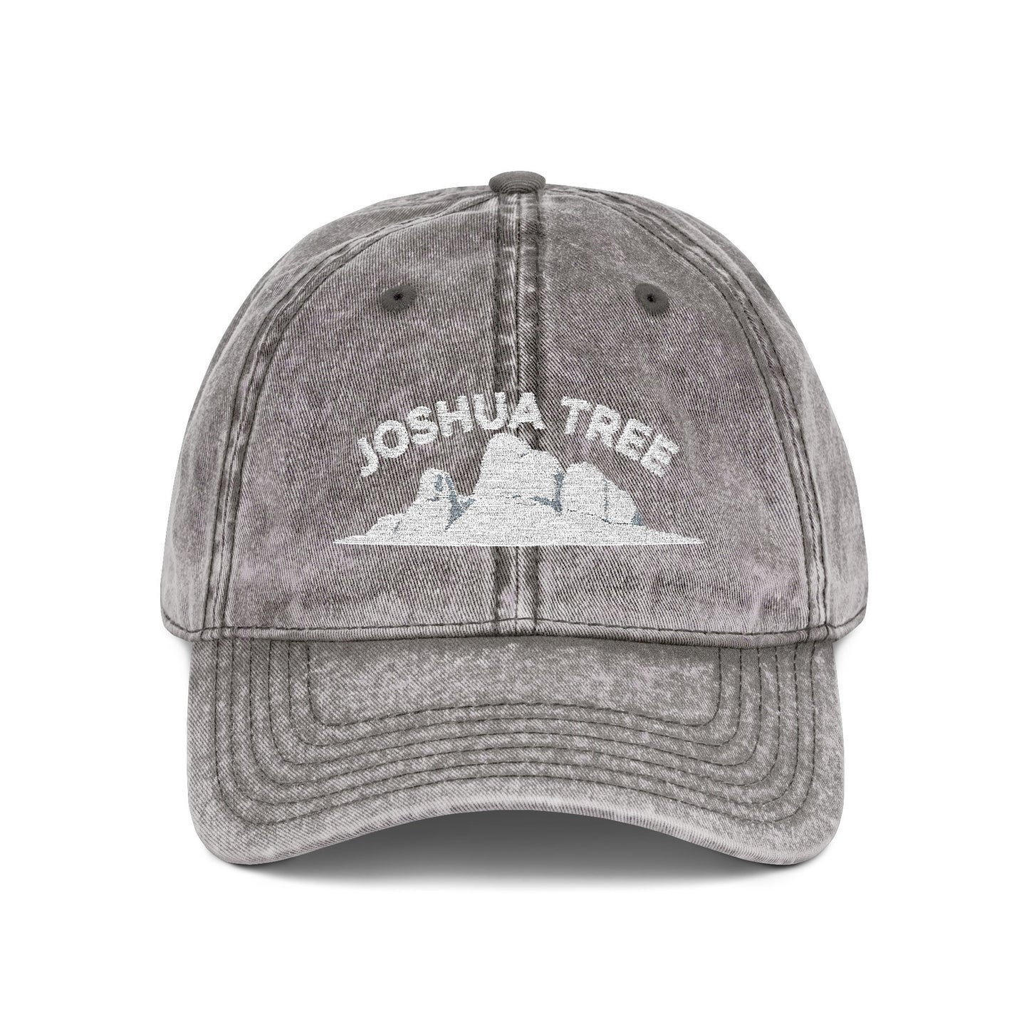 Joshua Tree Cap with Rock Silhouette Design - t391a25