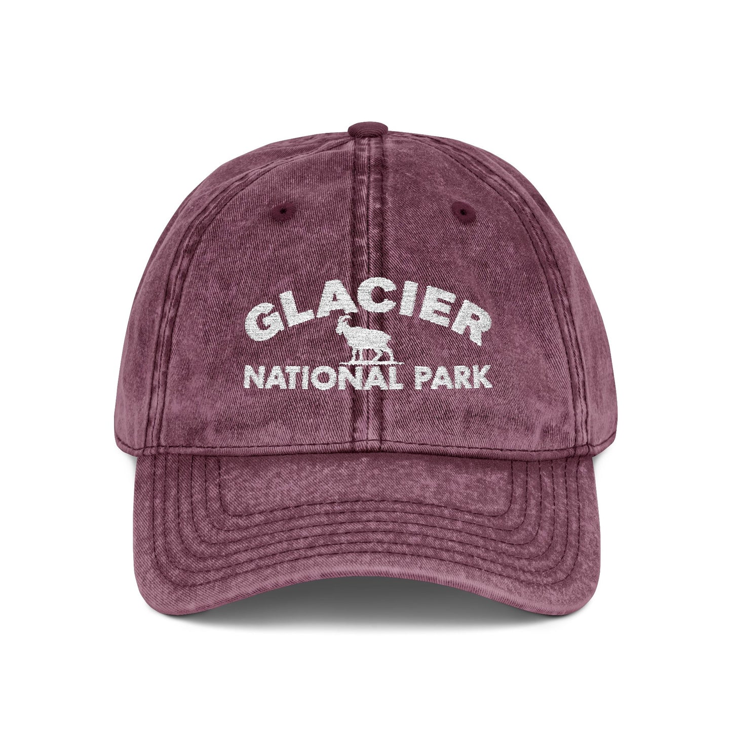 Glacier National Park Goat Cap - Wilderness Gift Hat - t329a25