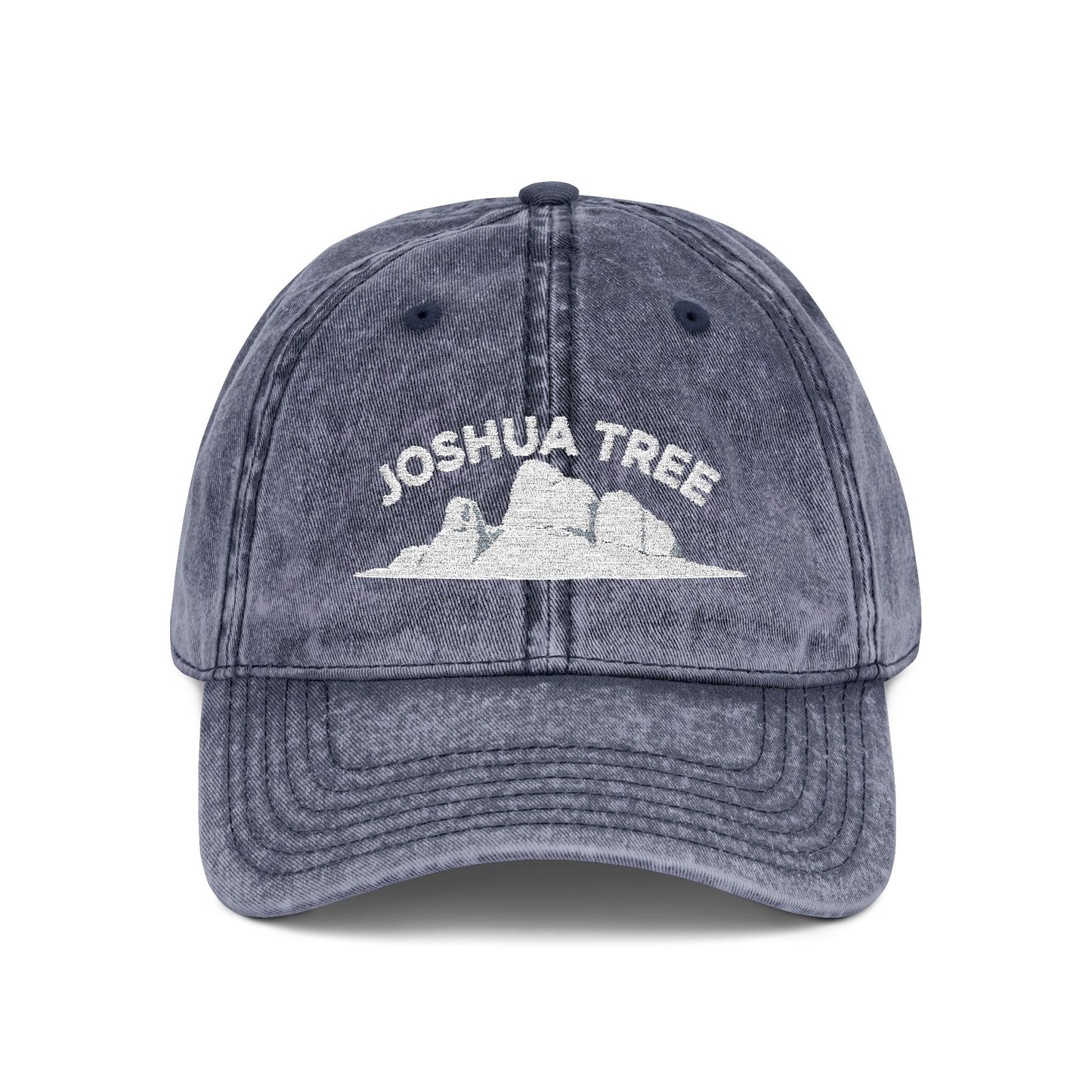 Joshua Tree Cap with Rock Silhouette Design - t391a25