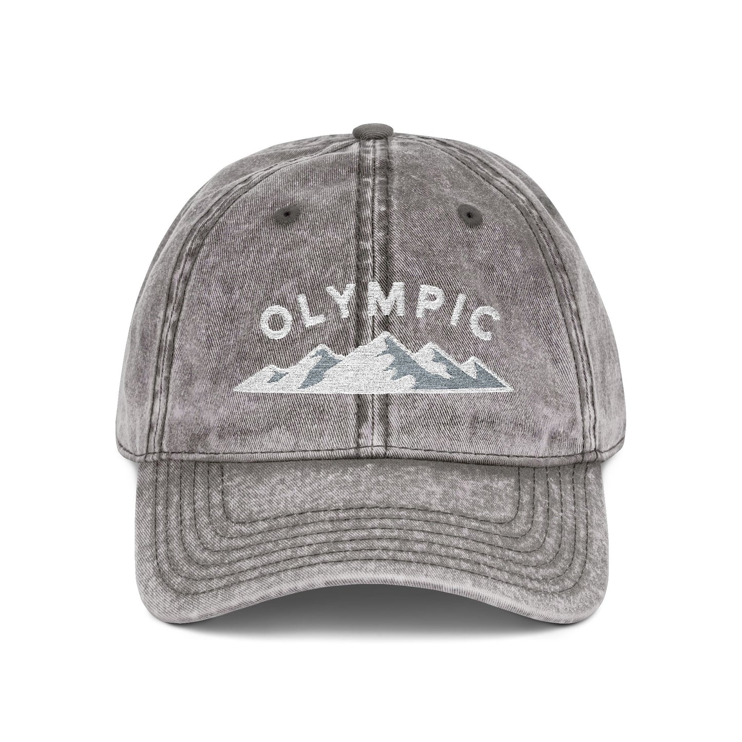 Olympic National Park Cap - Minimalist Mountain Design - t392a25