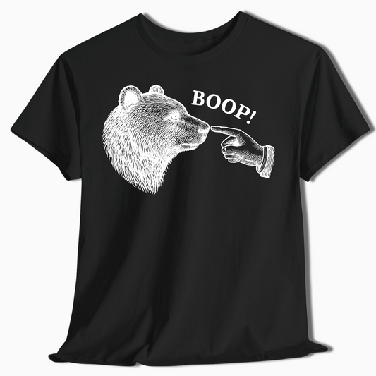 Boop the Bear Funny Outdoor T-Shirt - t425a25