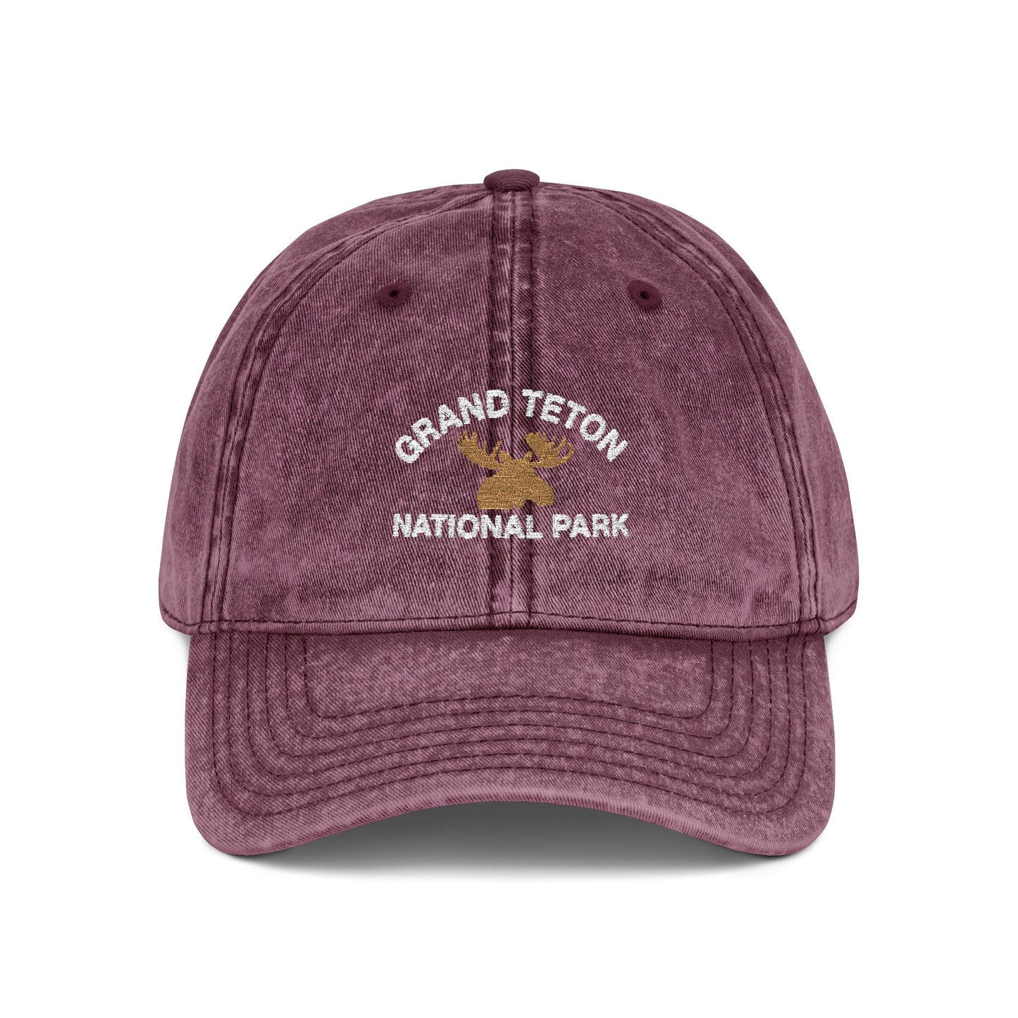 Grand Teton Moose National Park Cap - Wildlife Gift Hat - t336a25