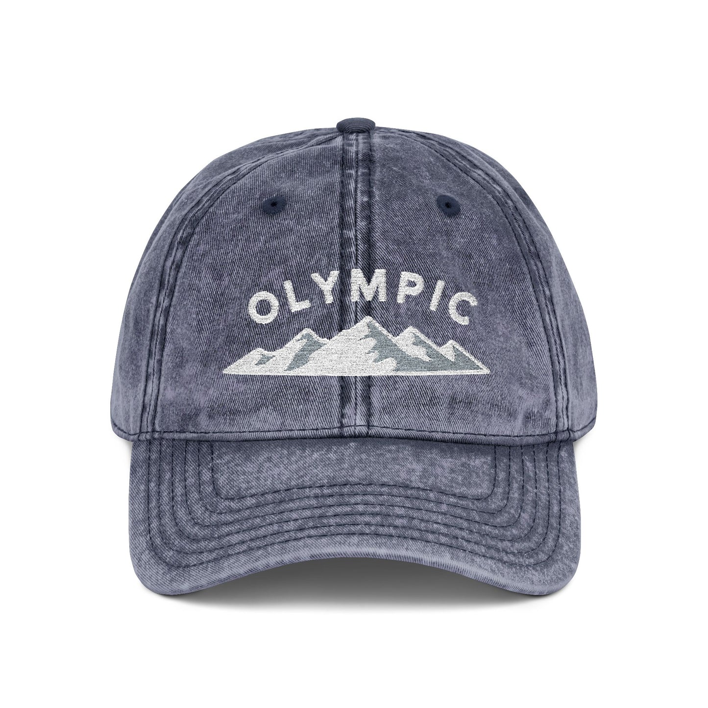Olympic National Park Cap - Minimalist Mountain Design - t392a25