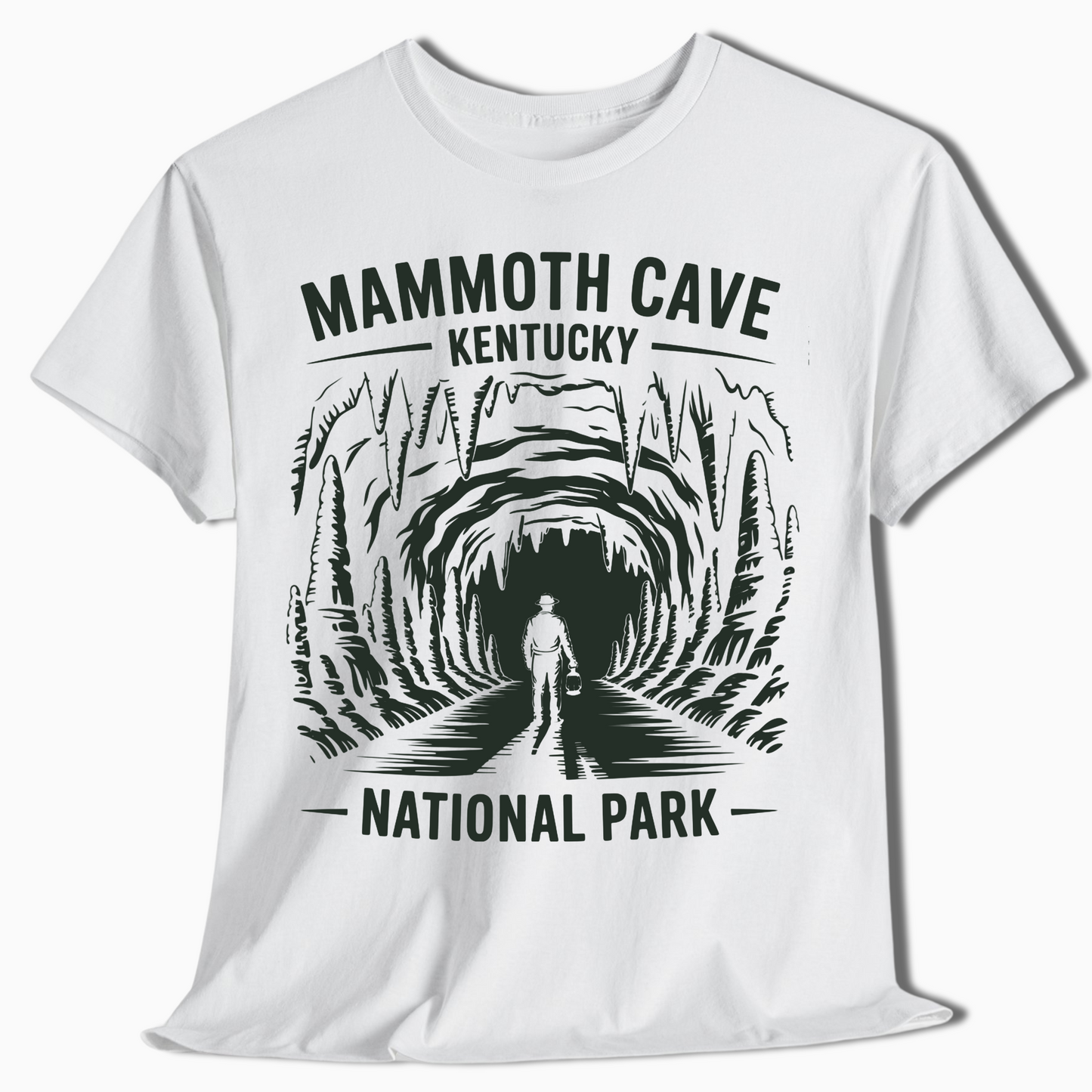 Mammoth Cave Kentucky T-Shirt - National Park Explorer Gift - t340a25