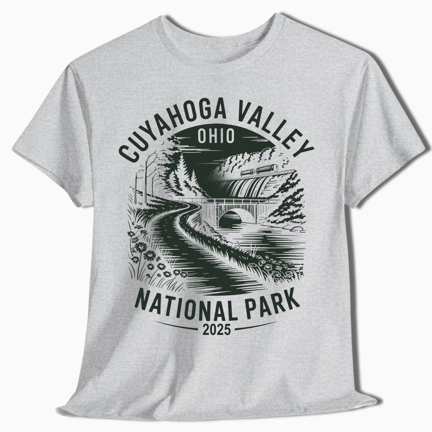 Cuyahoga Valley Scenic Bridge & Trail Shirt - t361a25