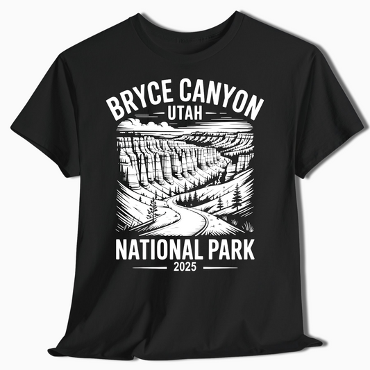Bryce Canyon National Park T-Shirt - Custom 2025 Scenic Gift - t350a25