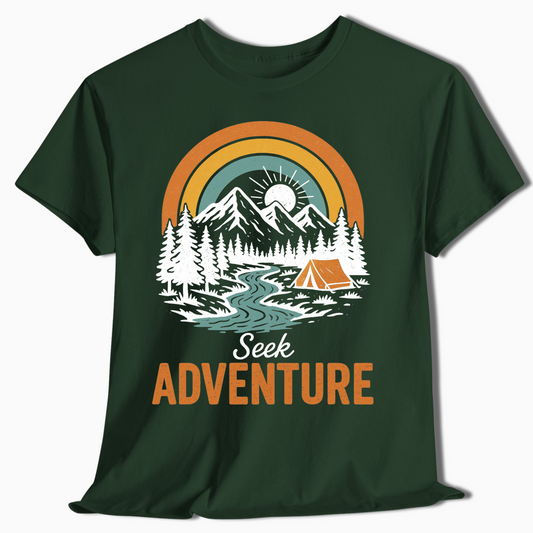 Seek Adventure Camping Shirt - t432a25