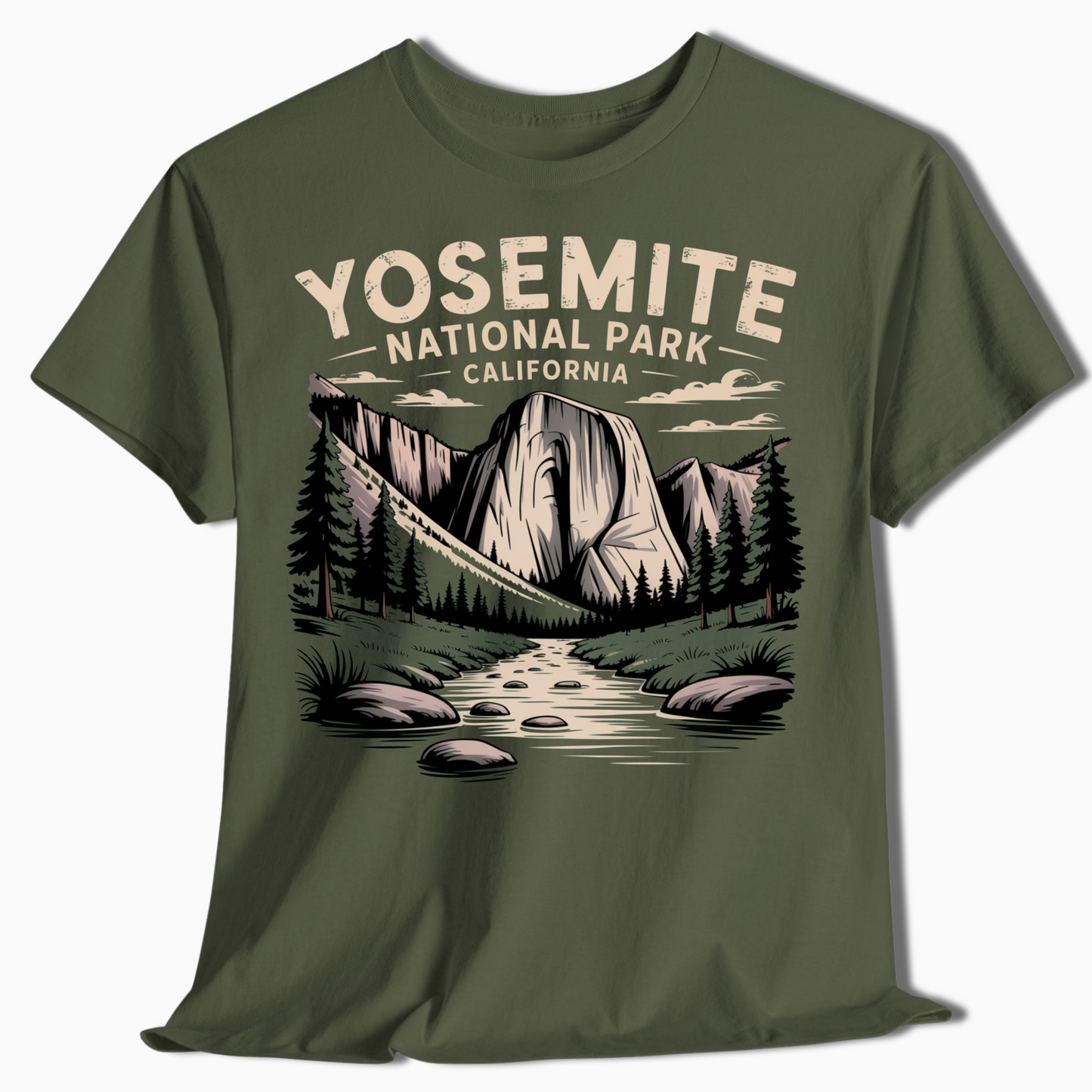 Yosemite Hiking Shirt for Outdoor Lovers - Matching Trip Tee - t283a25