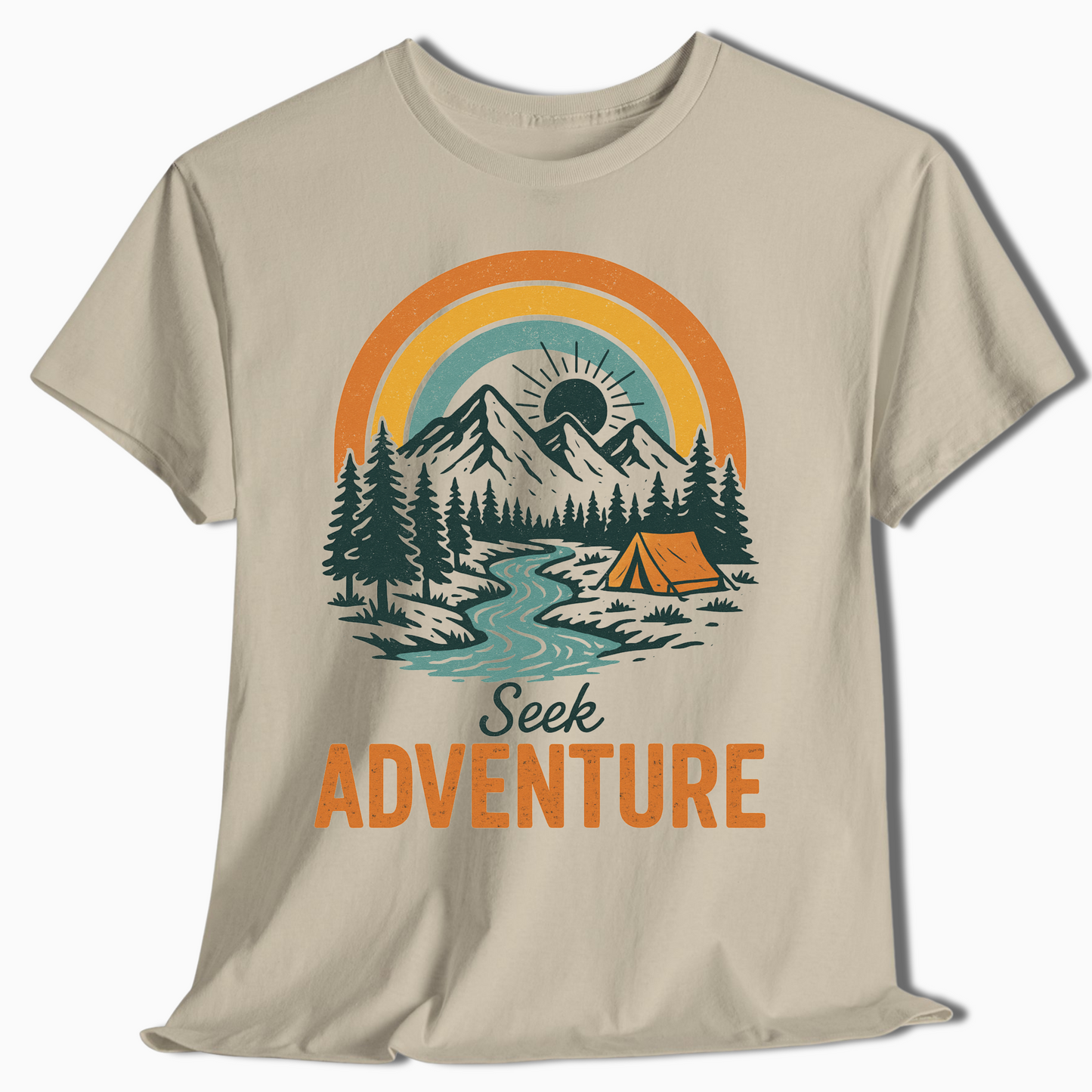 Seek Adventure Camping Shirt - t432a25