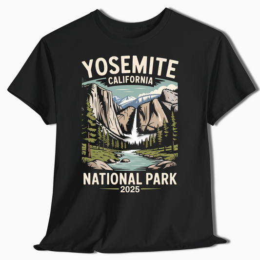 Yosemite National Park Shirt - Custom Year Option - t379a25
