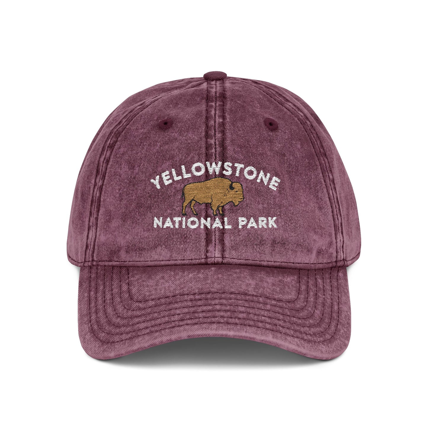 Western Bison Cap for Outdoor Lovers and National Park Fans - t313a25