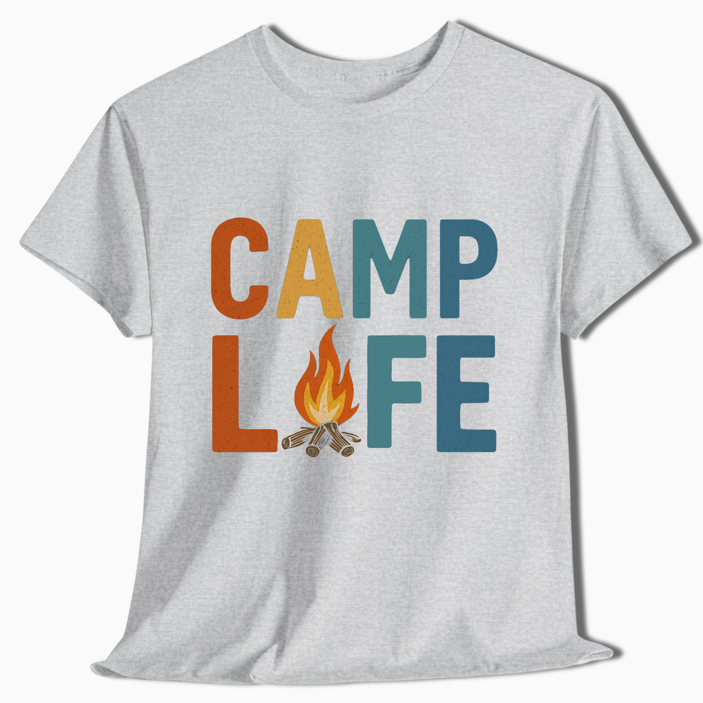 Camp Life Campfire T-Shirt - t438a25