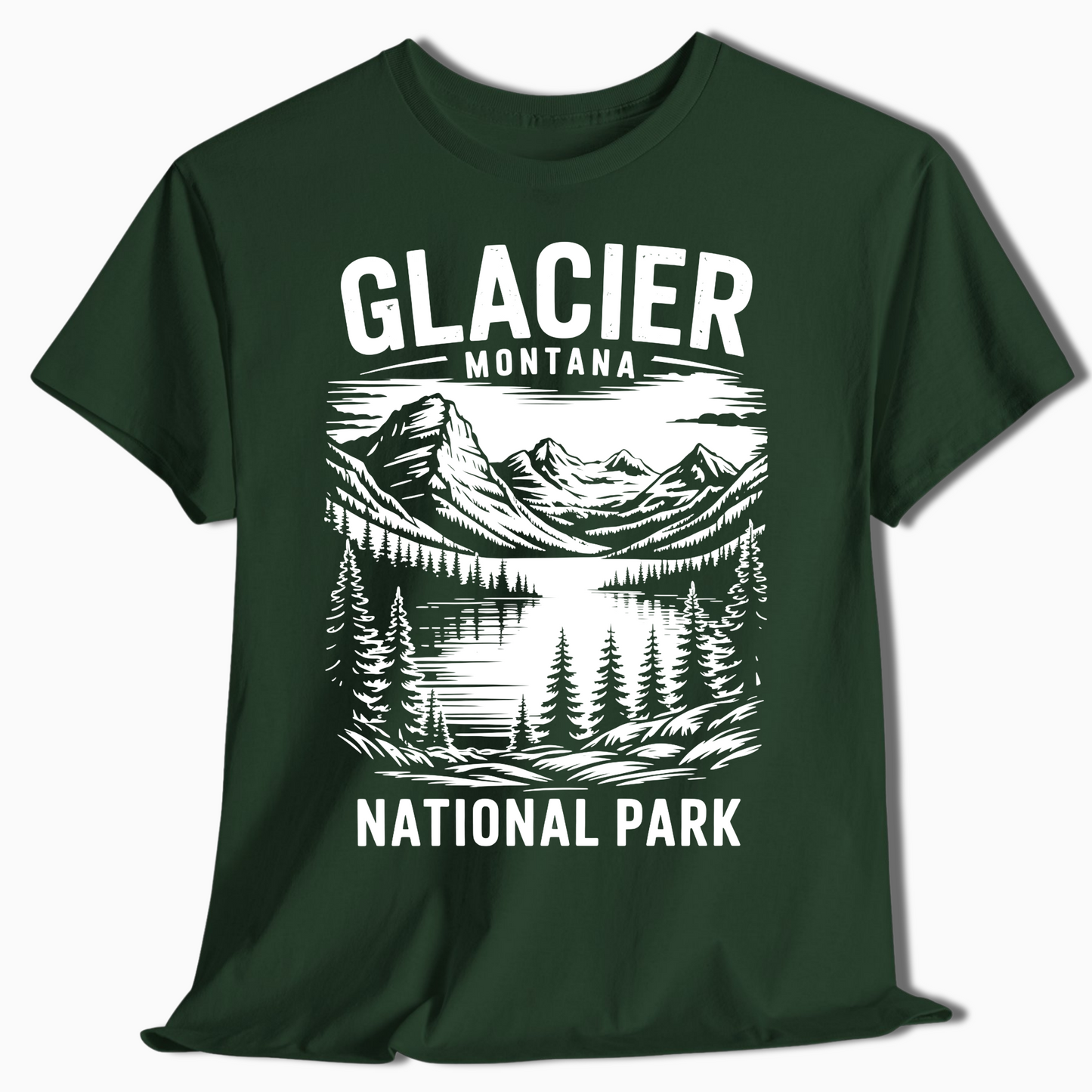 Glacier National Park Montana Hiking Shirt – t291a25