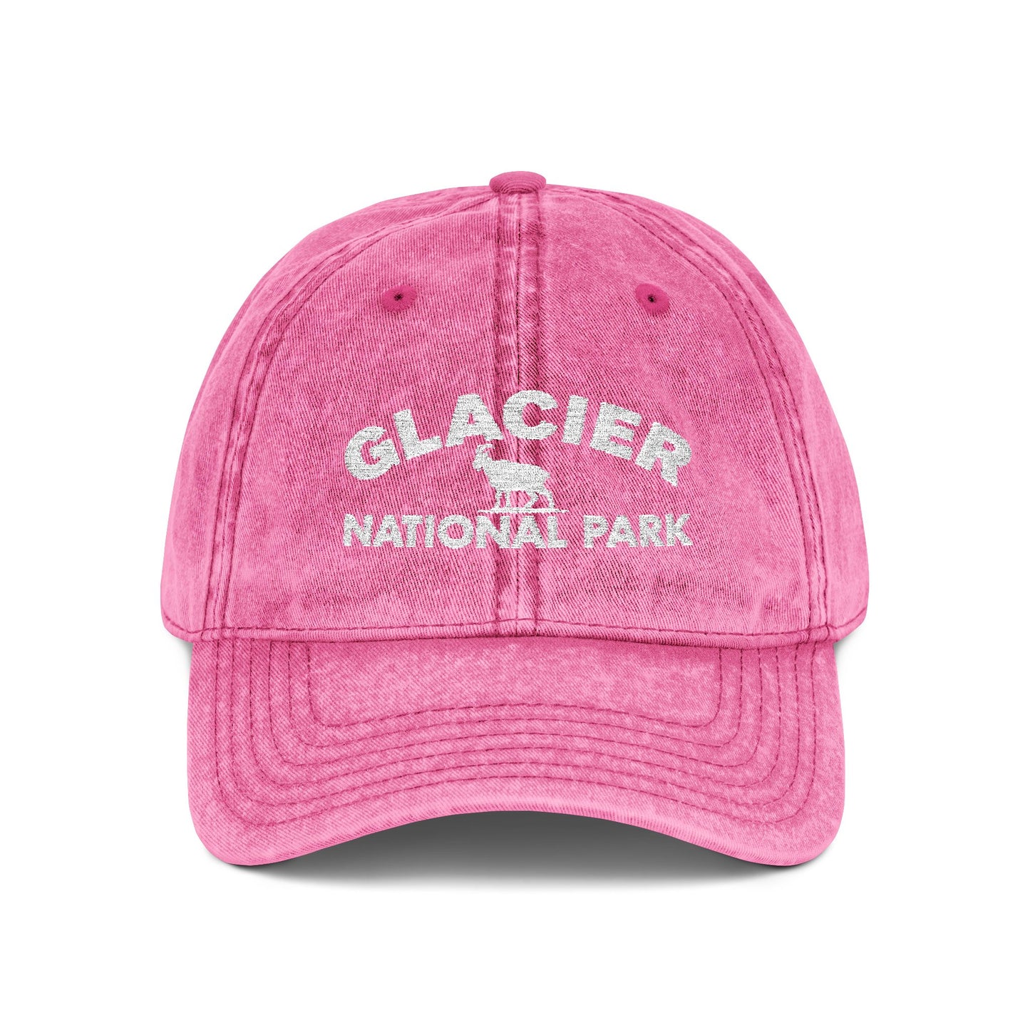 Glacier National Park Goat Cap - Wilderness Gift Hat - t329a25