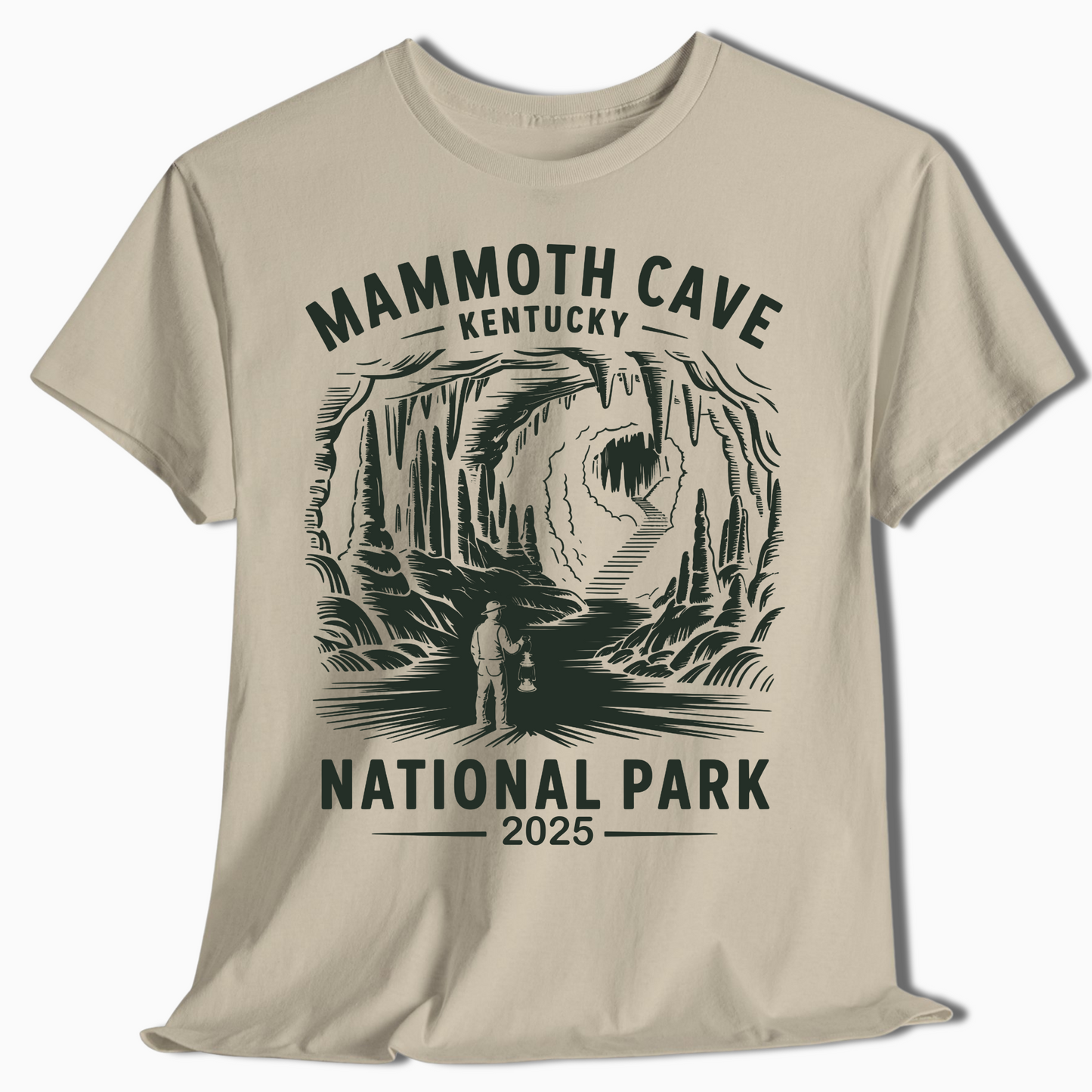 Mammoth Cave Kentucky 2025 T-Shirt - Custom Hiking Gift - t338a25