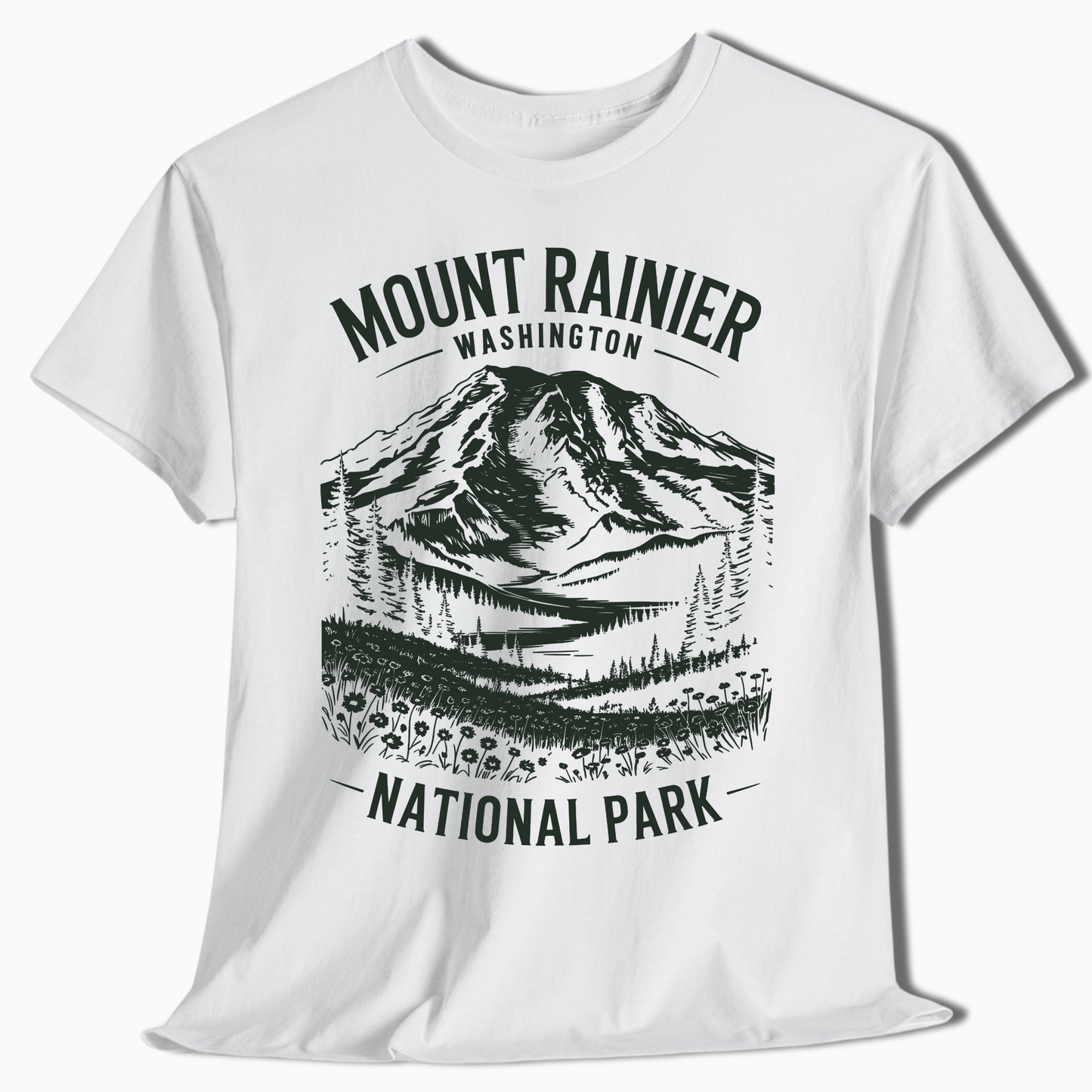 Mount Rainier National Park Washington Shirt - t298a25