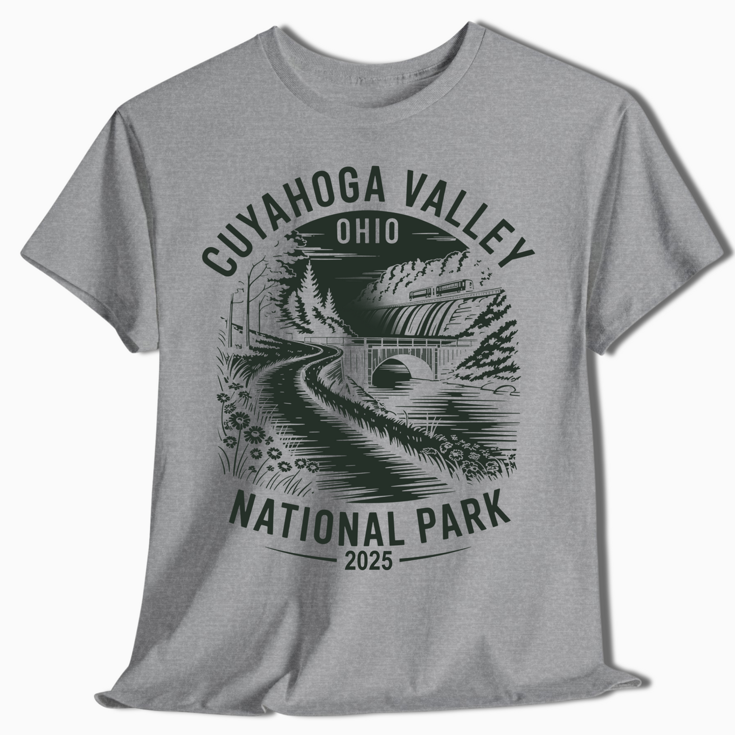 Cuyahoga Valley Scenic Bridge & Trail Shirt - t361a25