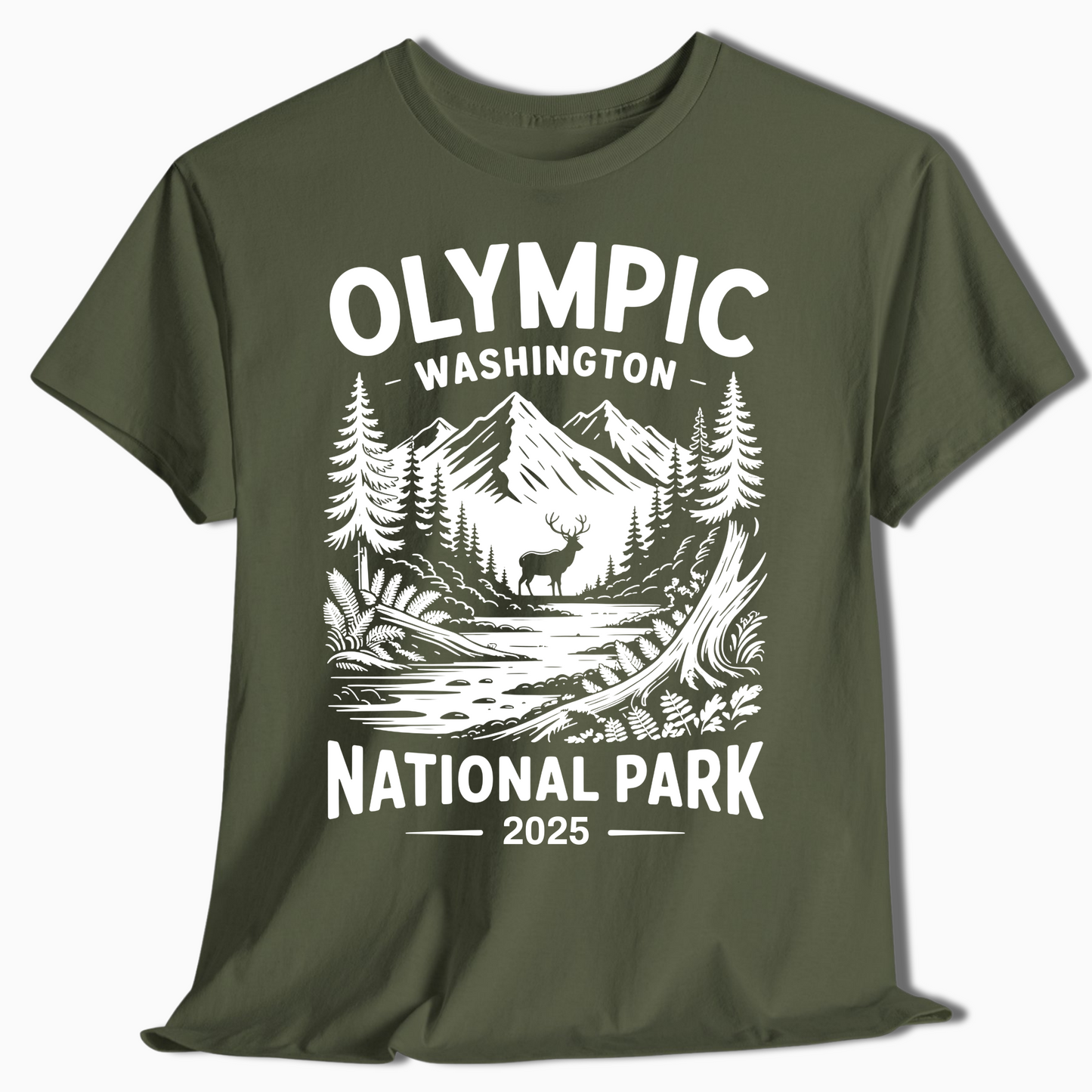 Olympic National Park Washington Tee - t370a25