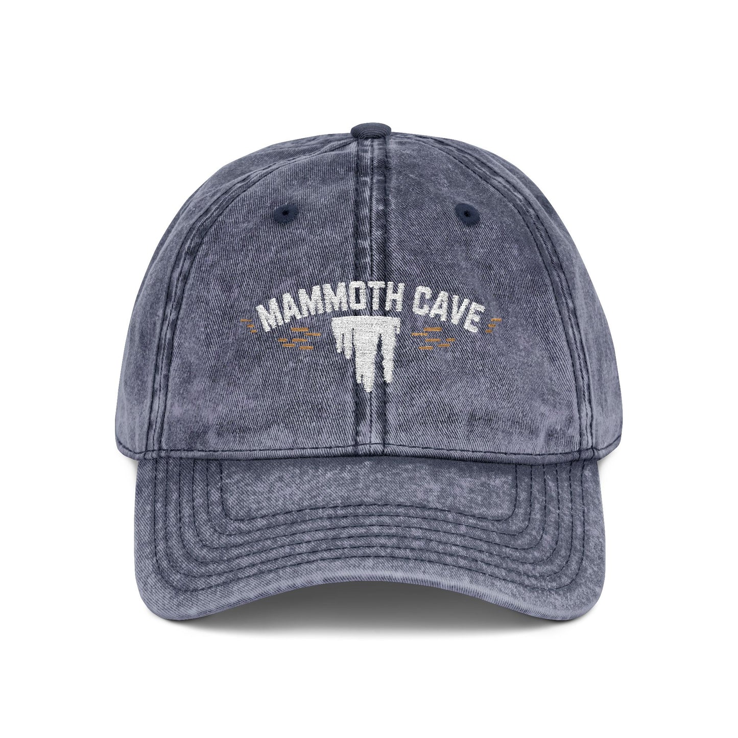 Mammoth Cave Cap with Modern Stalactite Design - t397a25