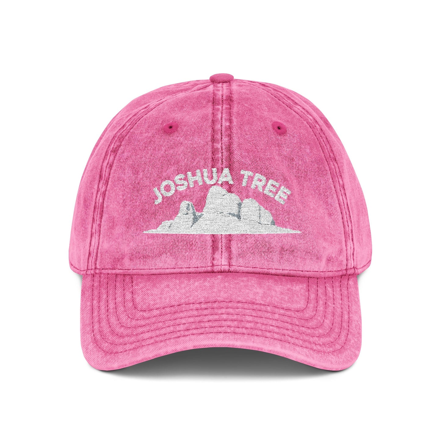 Joshua Tree Cap with Rock Silhouette Design - t391a25