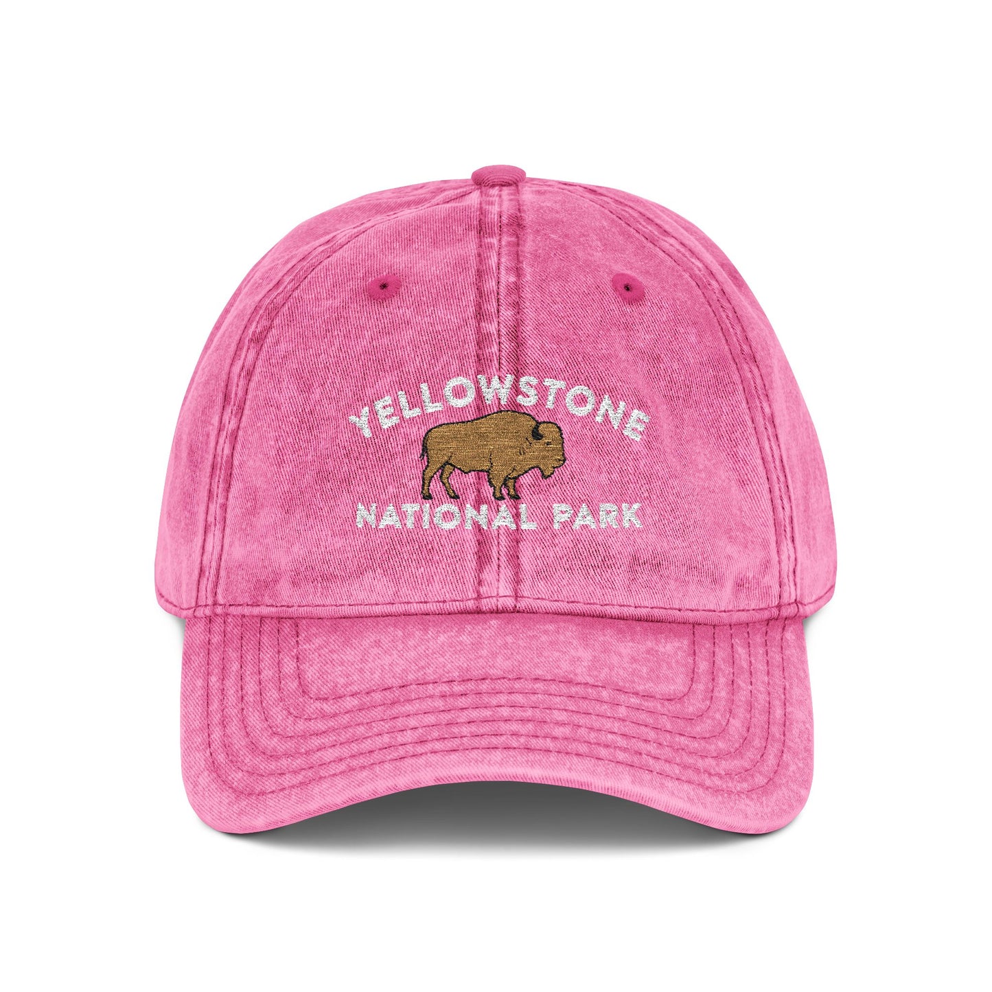 Western Bison Cap for Outdoor Lovers and National Park Fans - t313a25