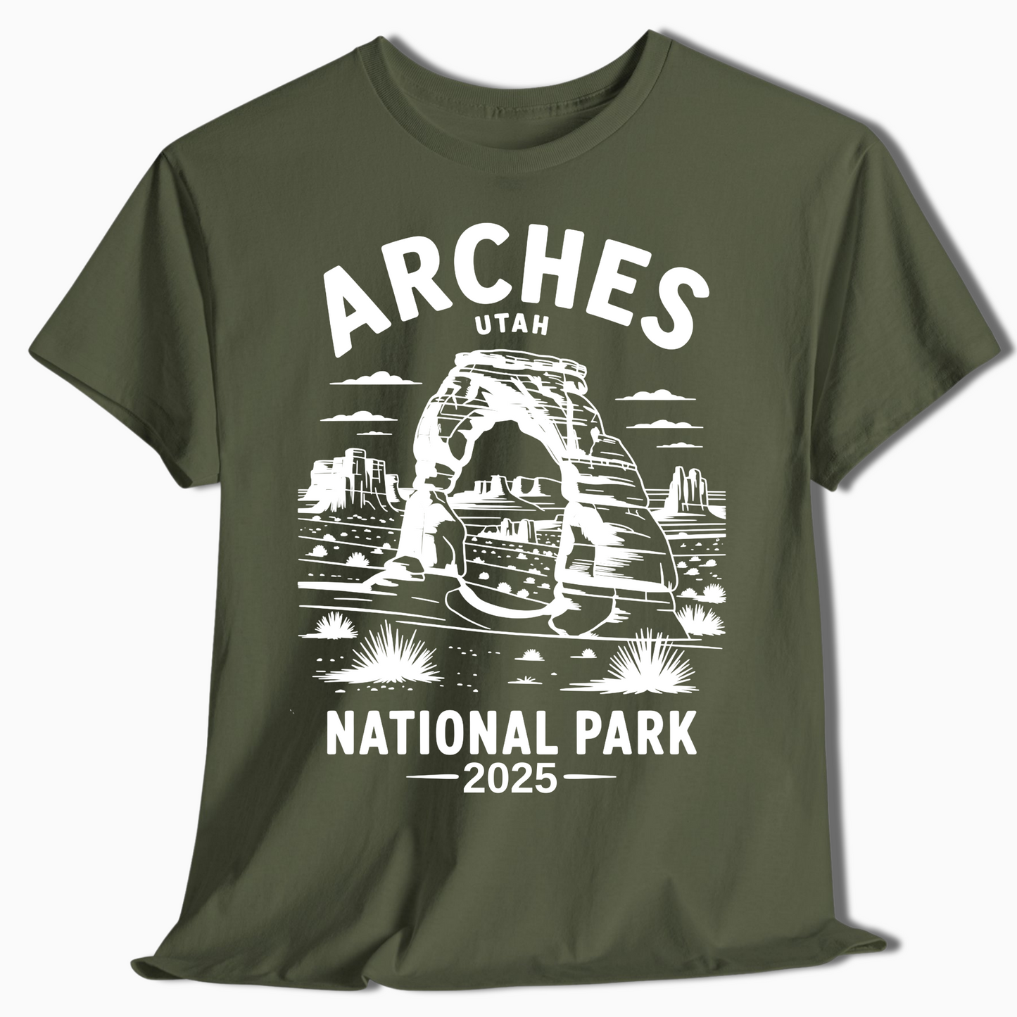 Arches National Park Utah Shirt - Custom Year Design - t302a25