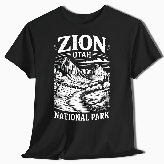 Zion National Park Utah Hiking Shirt – t288a25