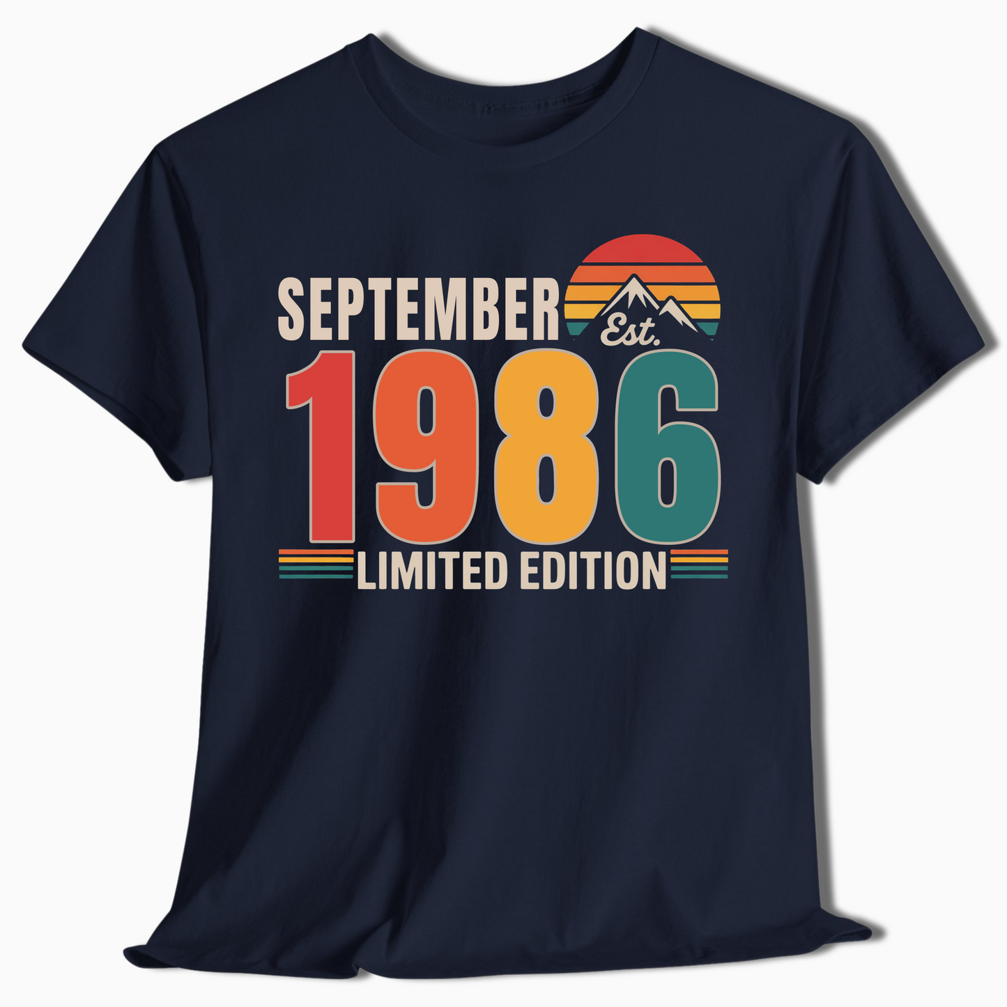 Personalized Vintage Birthday Shirt - Custom Year & Month - t418a25