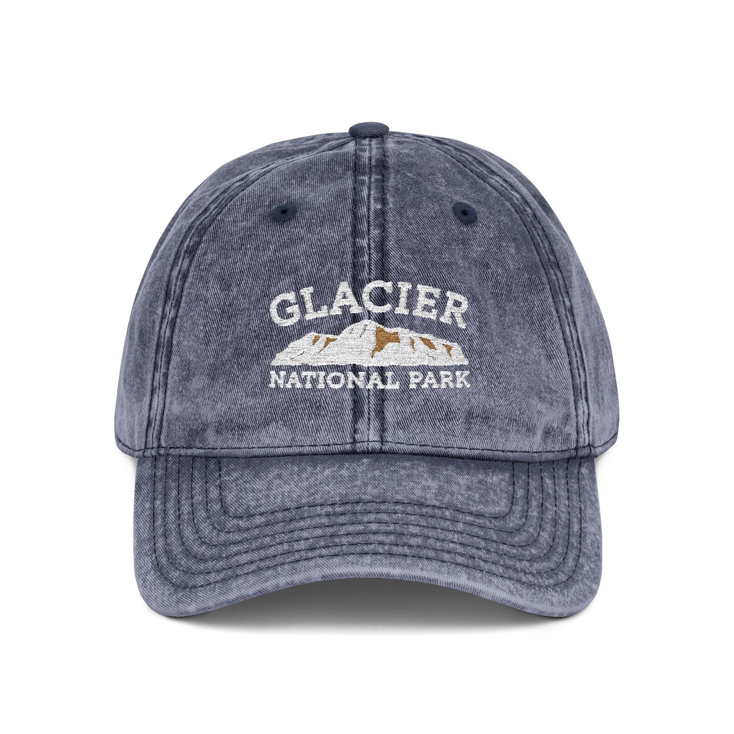 Mountain Ridge Cap - Glacier National Park Hat - t327a25
