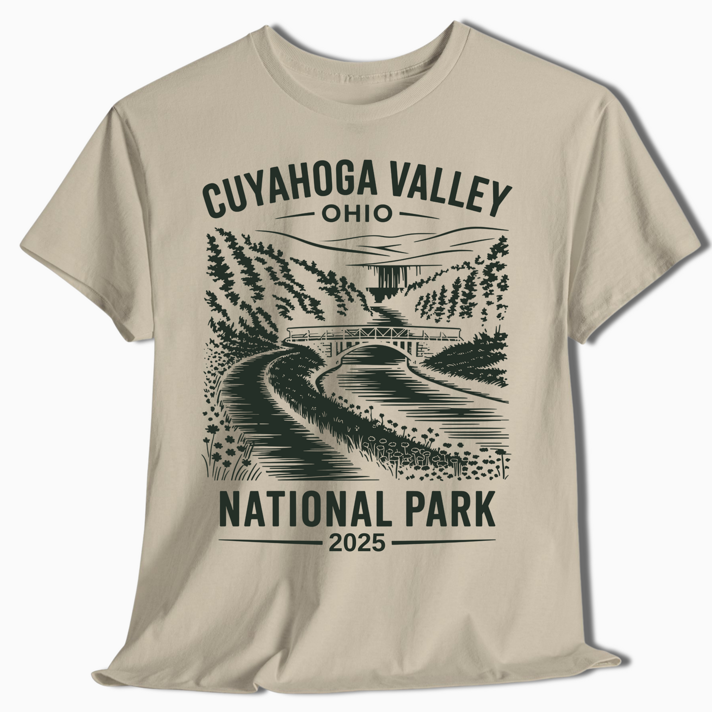 Cuyahoga Valley National Park River View Shirt - t359a25