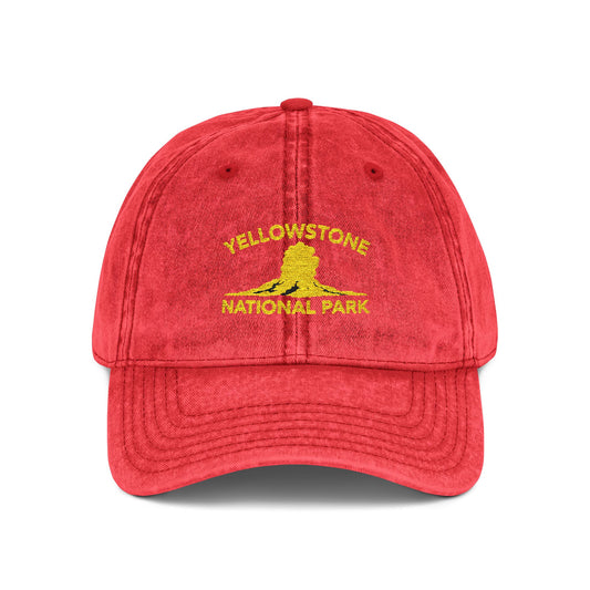 Yellowstone National Park Old Faithful Cap for Campers - t311a25