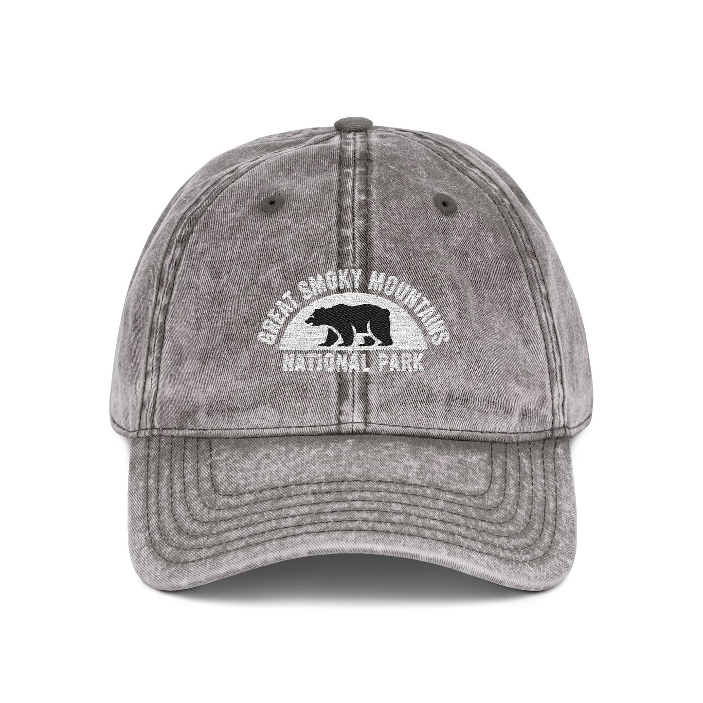 Great Smoky Mountains Bear Cap - National Park Adventure Style - t388a25