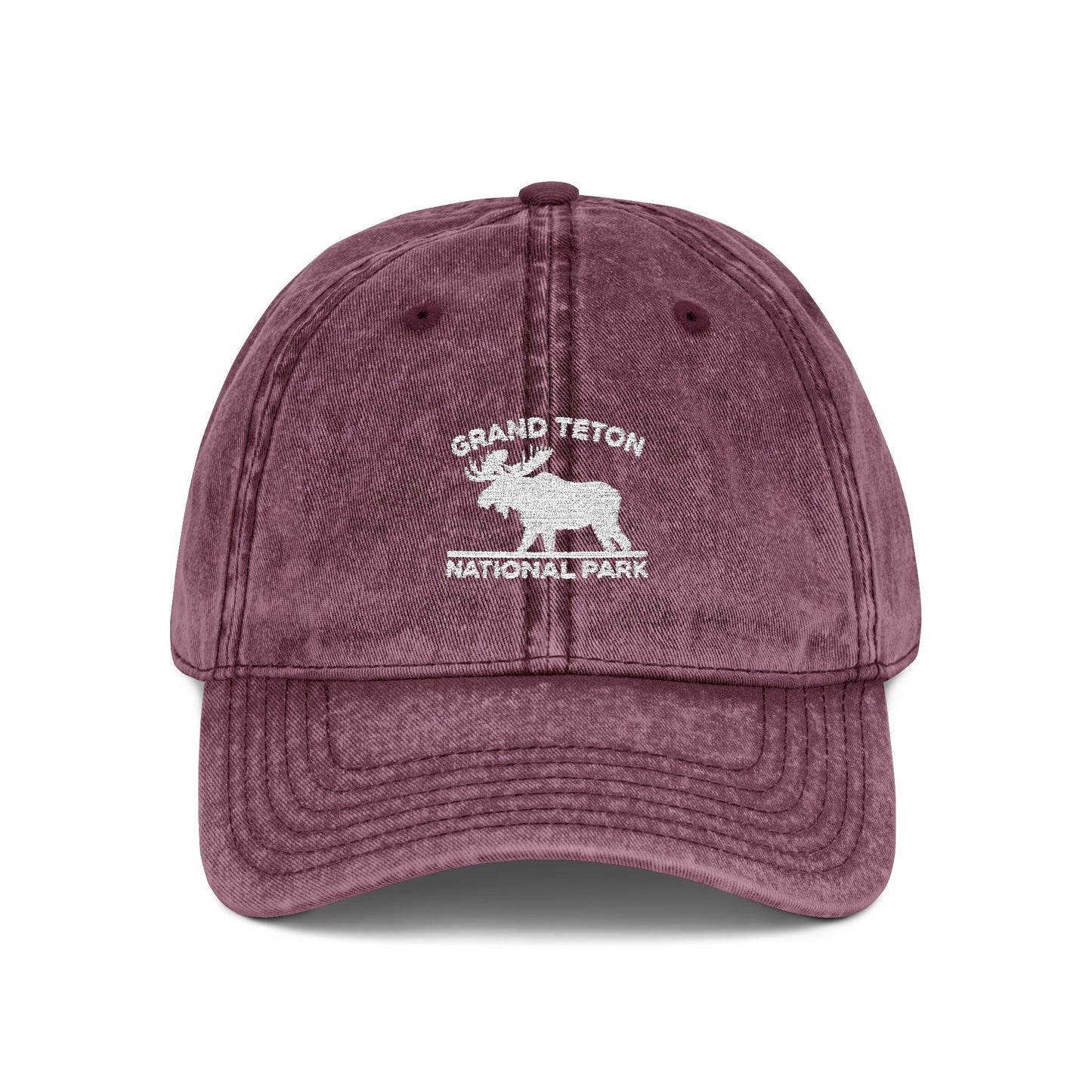 Grand Teton National Park Moose Hat - Outdoor Gift Cap - t334a25
