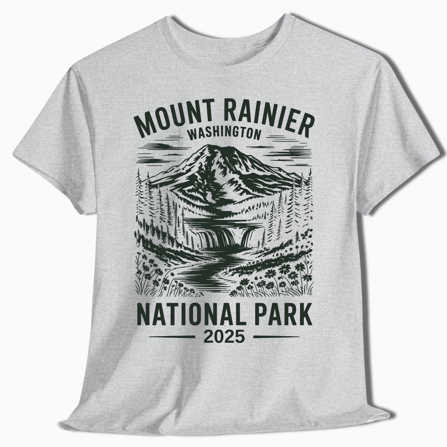 Mount Rainier National Park Shirt - Custom 2025 Souvenir - t300a25