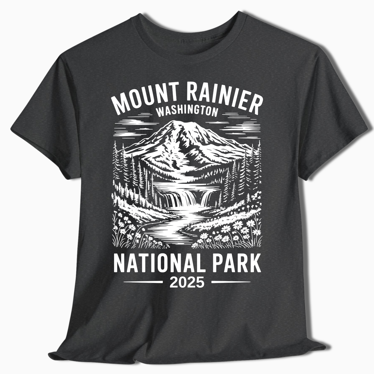 Mount Rainier National Park Shirt - Custom 2025 Souvenir - t300a25